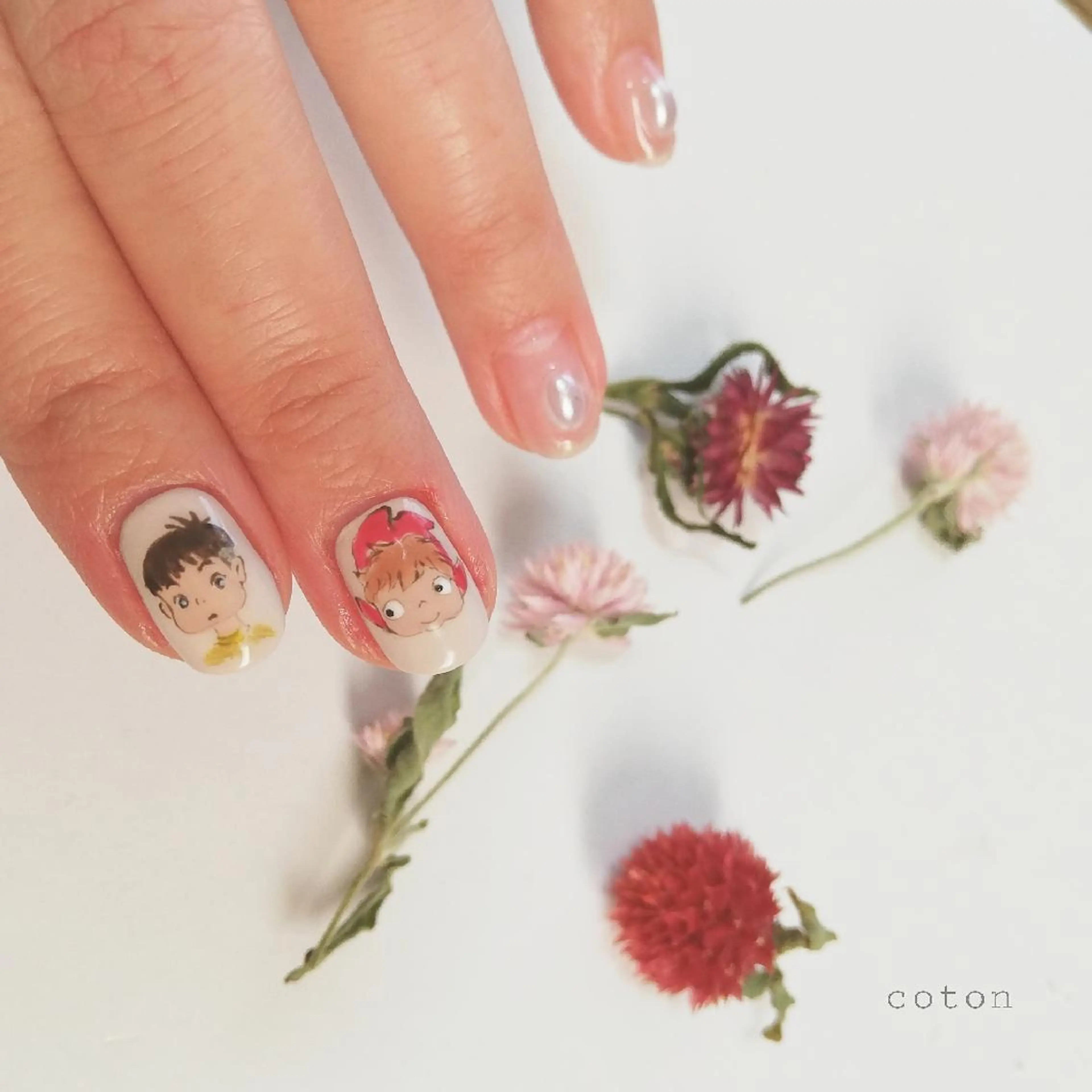 ネイル 🥀ネイルサロン cotonコトン🥀のネイルデザイン