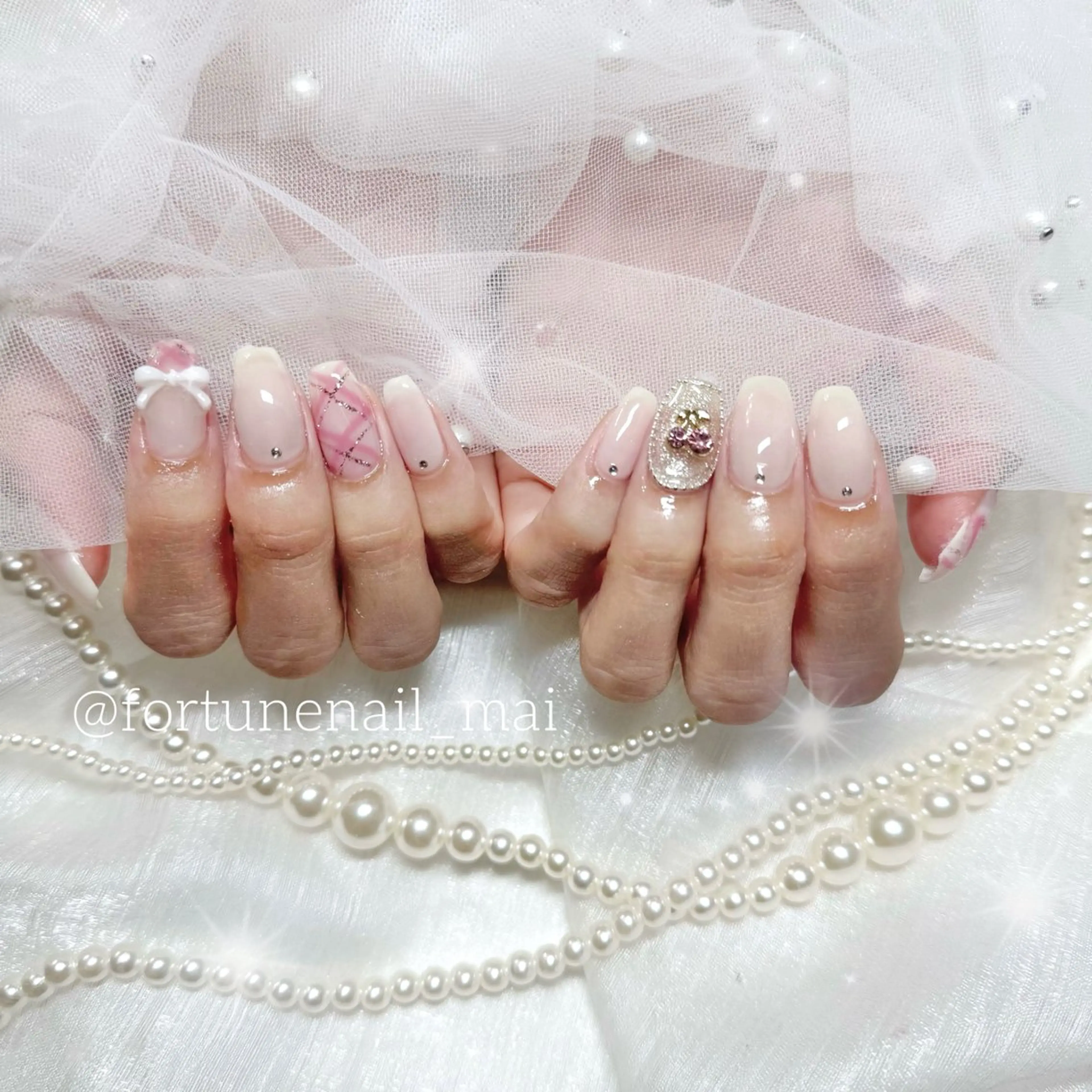 ネイル ハンドネイル 🎀Mai 🎀のネイルデザイン