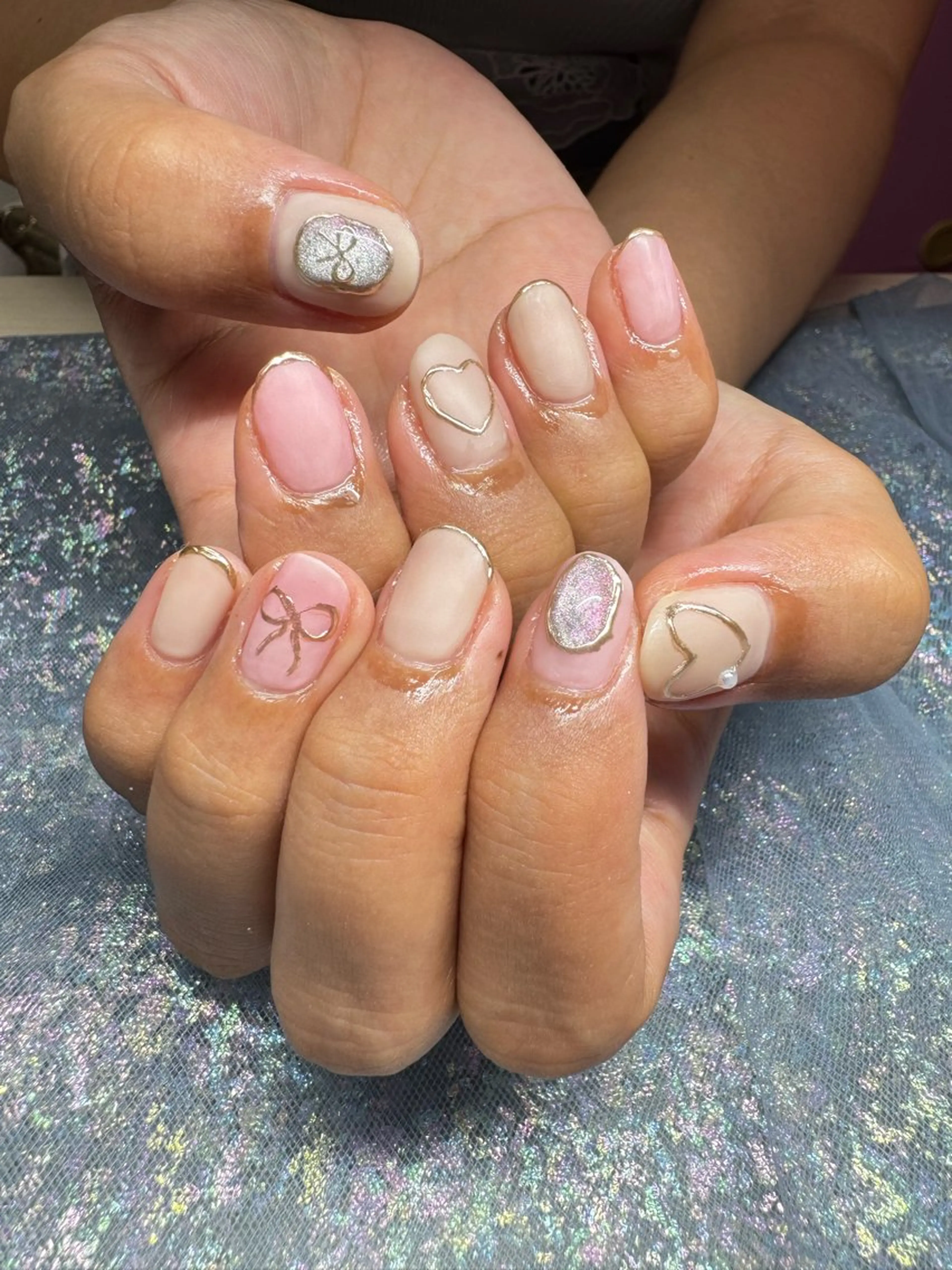 ネイル 持ち込み ハンドネイル nail spaß所属・WAKALU .のネイルデザイン
