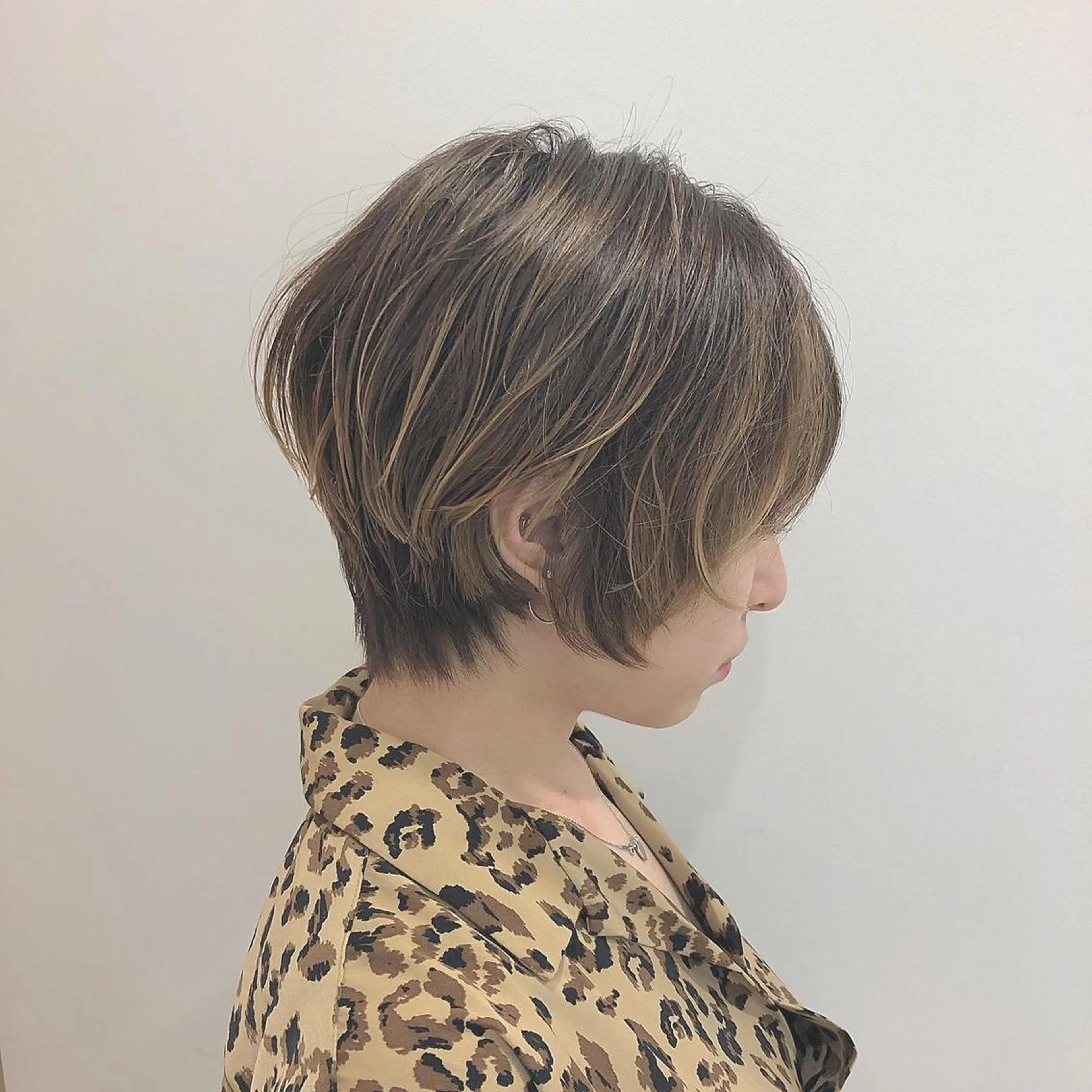 ショート ショートヘア 中川 莉玖のヘアスタイル