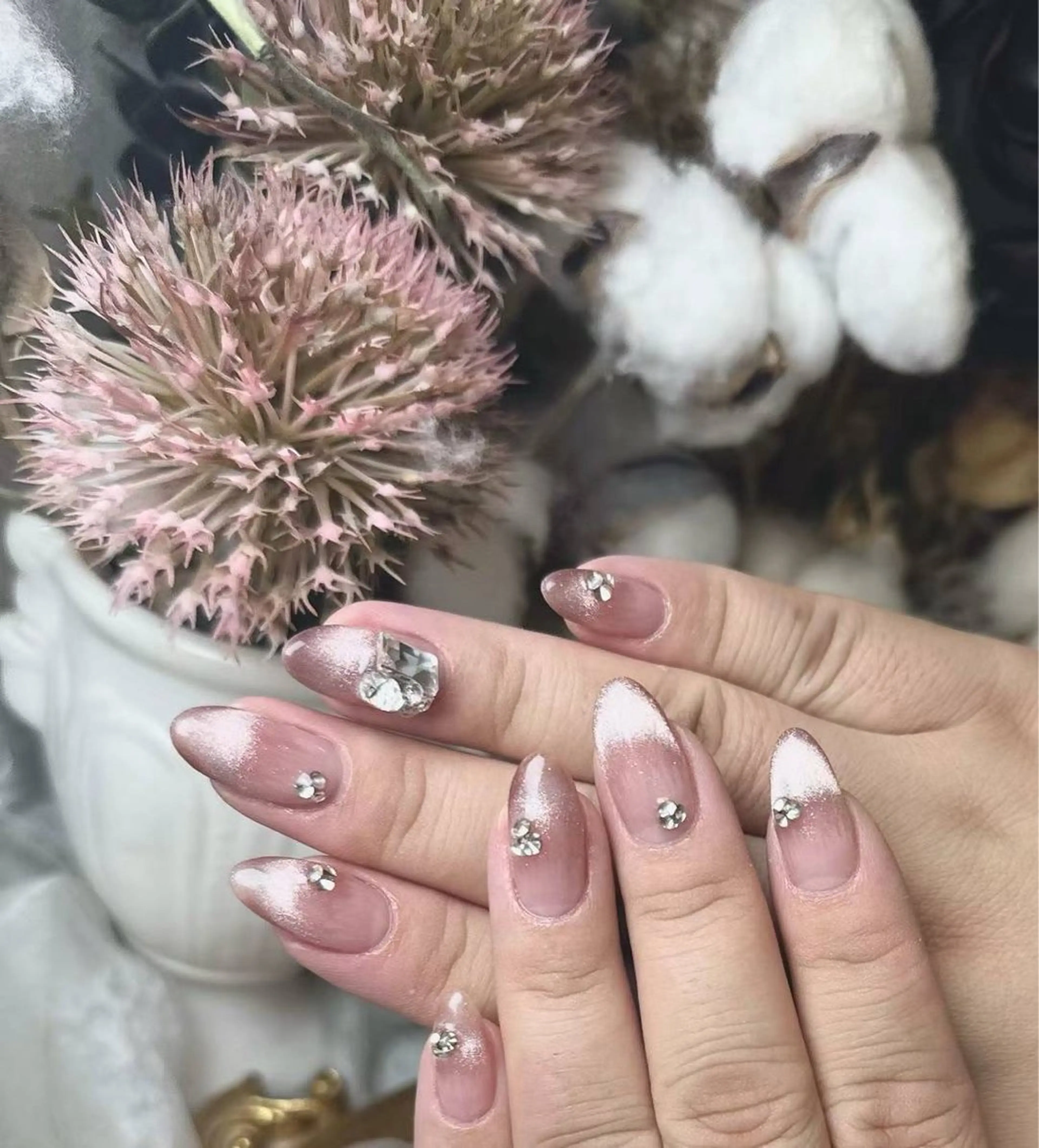 ネイル アートネイル フラワーネイル フットネイル ジェルネイル キラキラネイル Babarla Nailのネイルデザイン