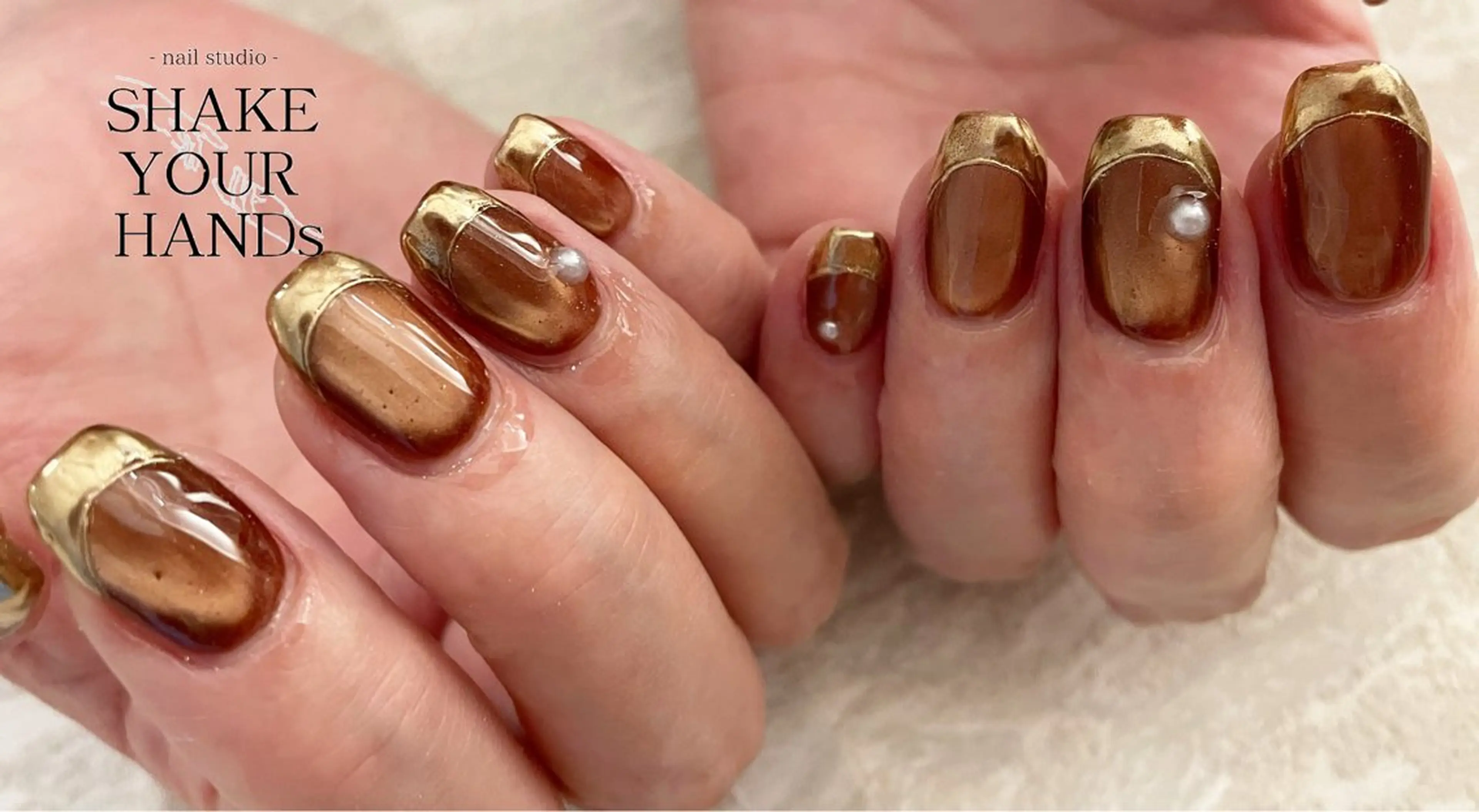ネイル ハンドネイル ネイルスタジオ シェイクユアハンズのネイルデザイン