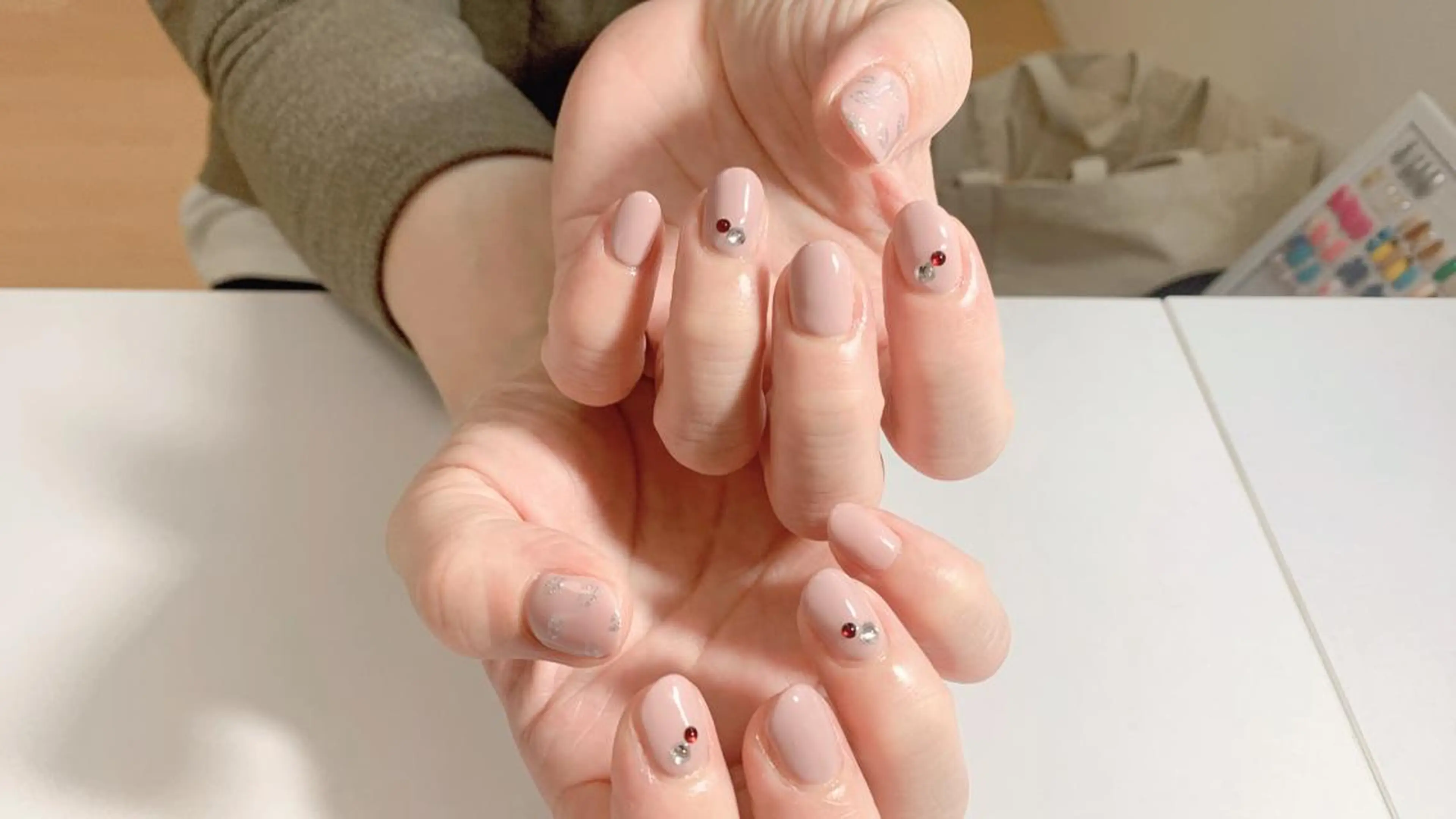 ネイル シンプルネイル 北川 恭子のネイルデザイン