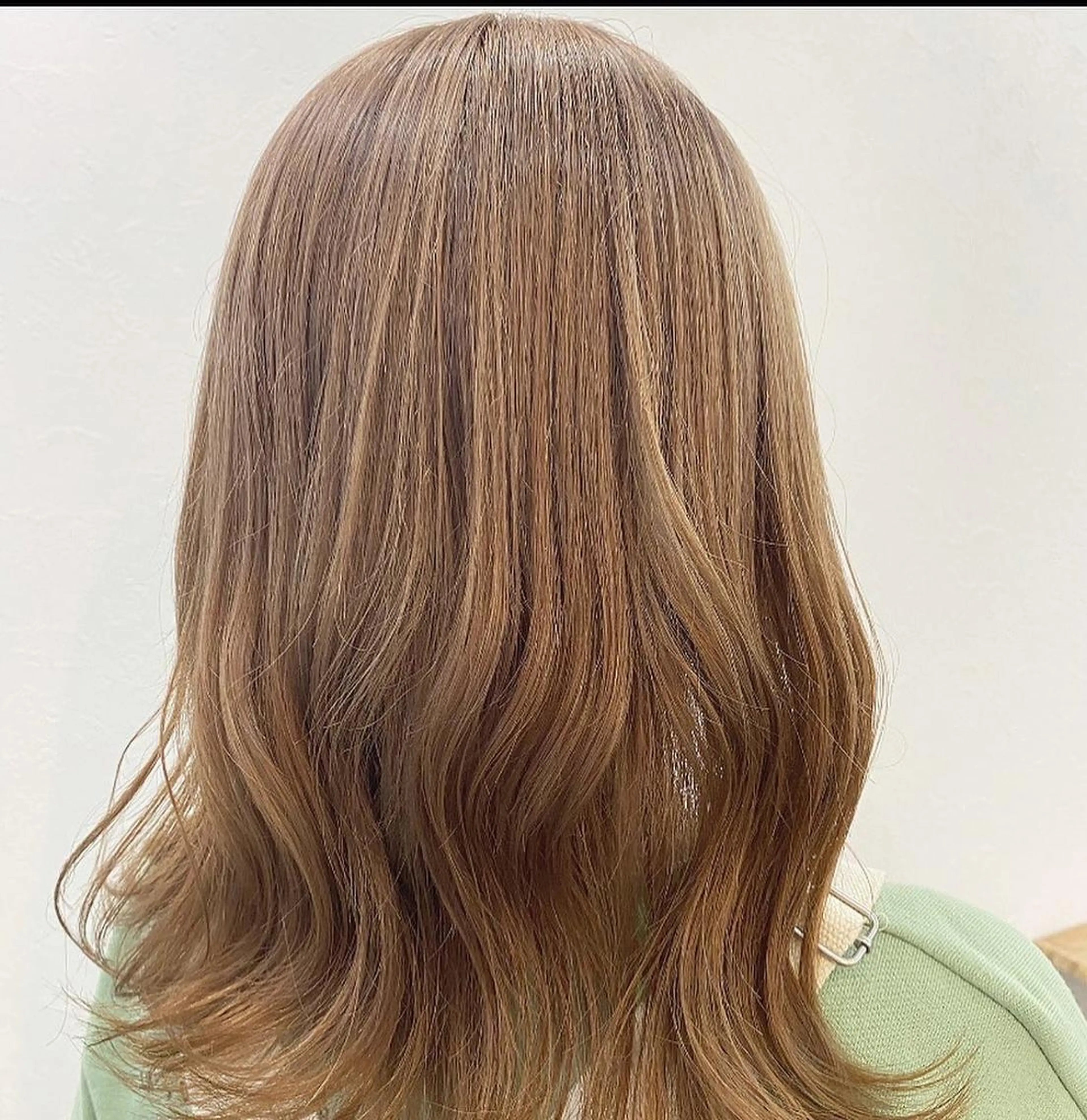 セミロング カット ヘアカラー トリートメント 森貴裕/ベージュ/ パーマ/オリーブのヘアスタイル