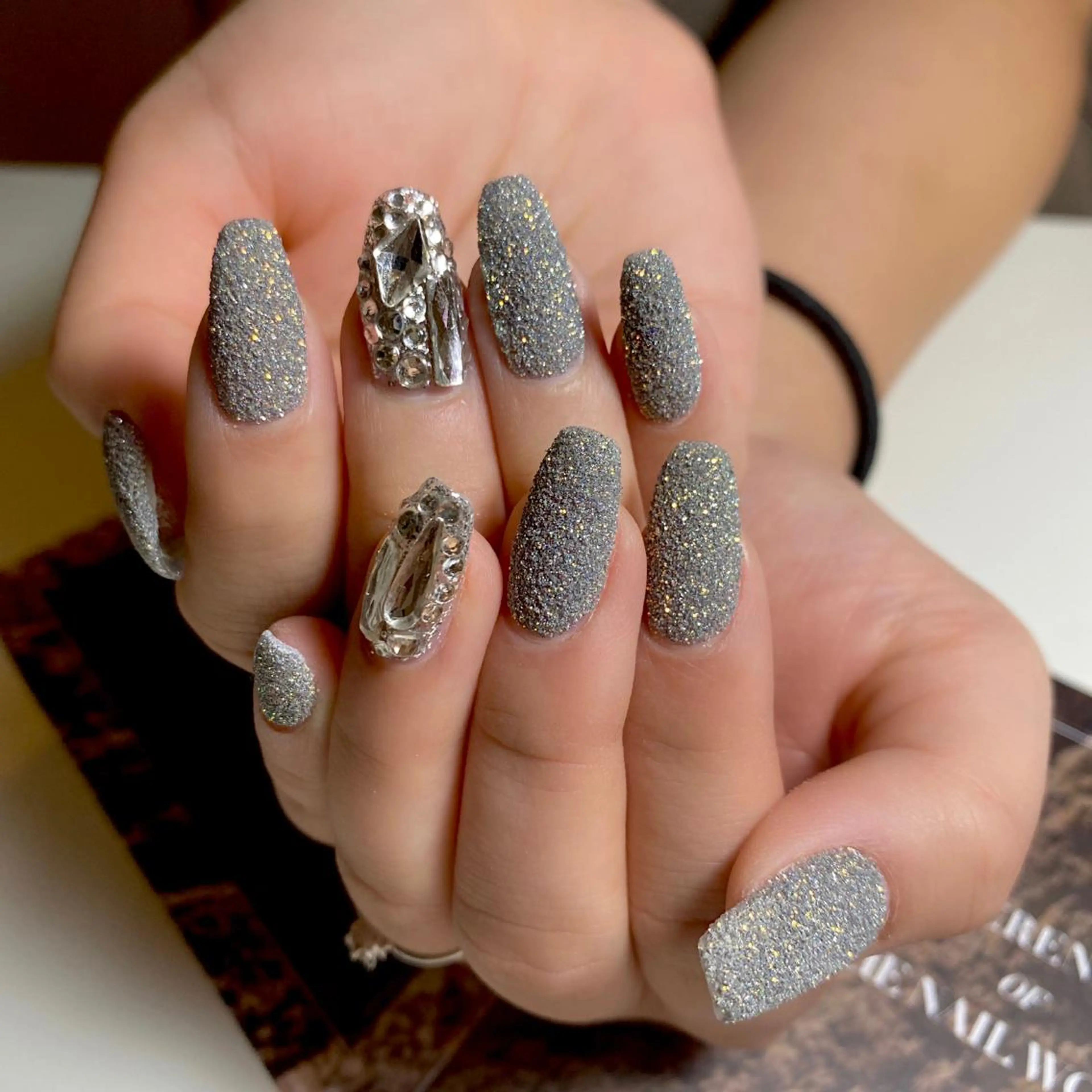 ネイル ラメ(グリッター) 持ち込み FLY Nail Salonのネイルデザイン