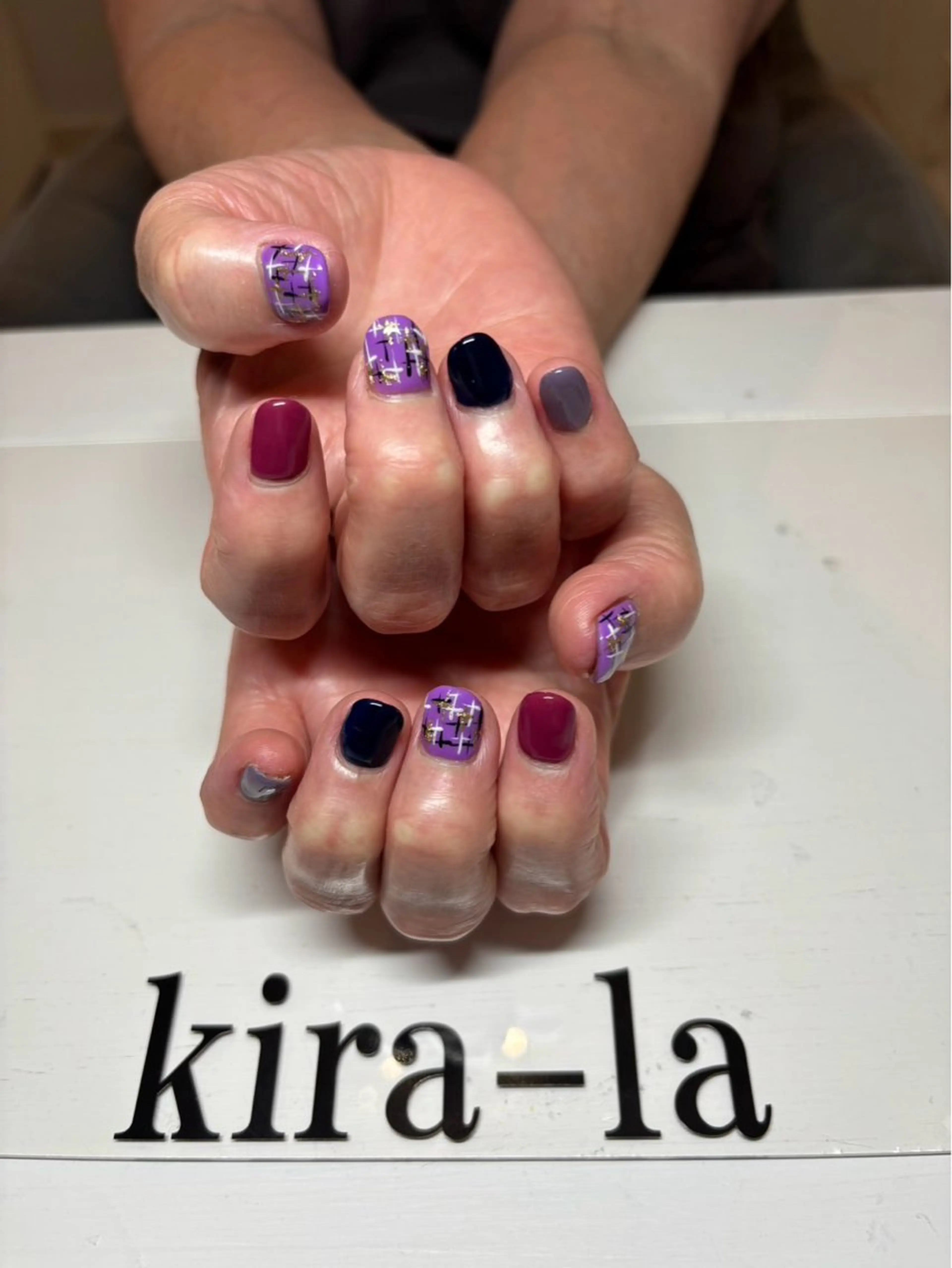 ネイル アートネイル ハロウィン kira-la キララ･:*..のネイルデザイン