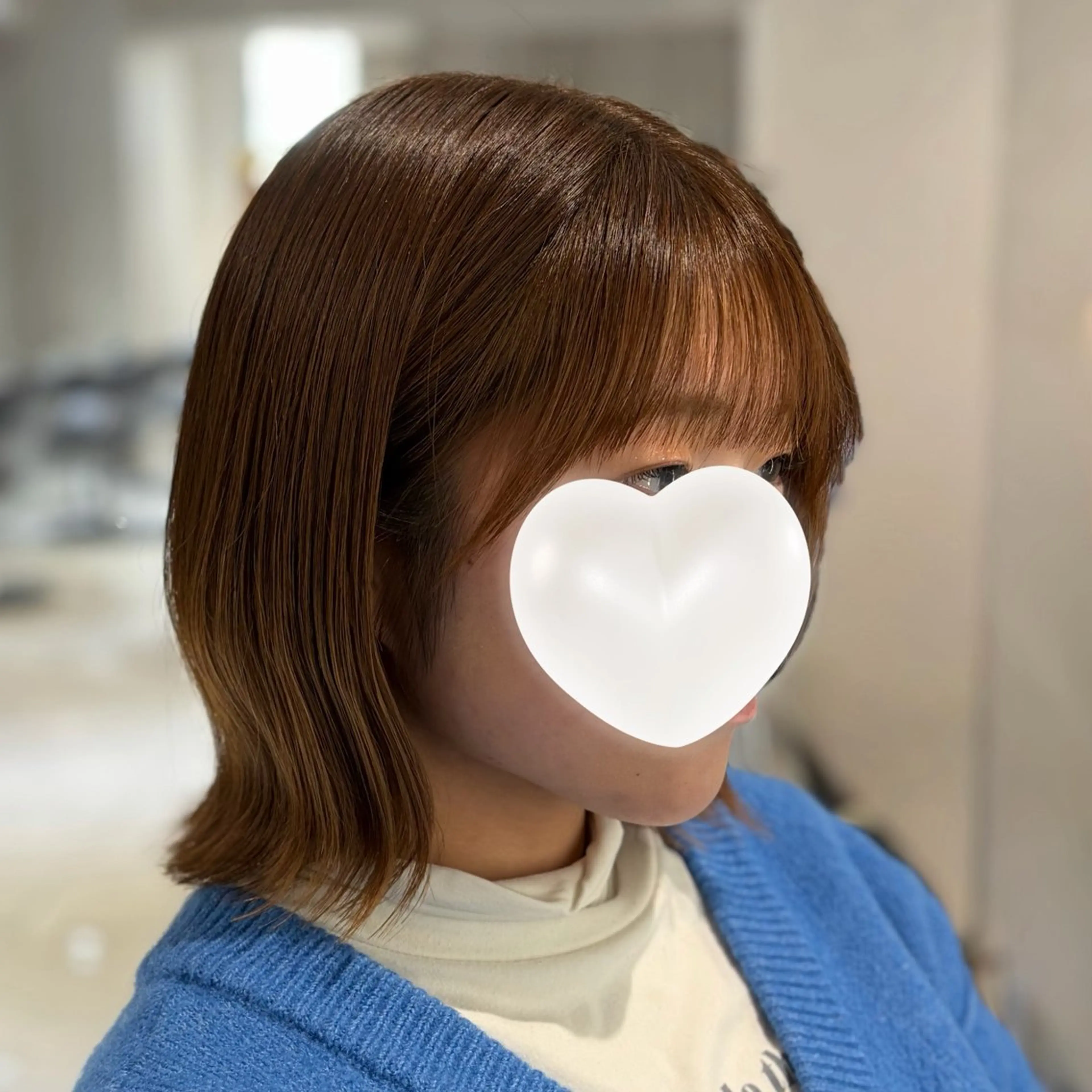 ショート ハイトーン/ベージュ 🤍reinaのヘアスタイル