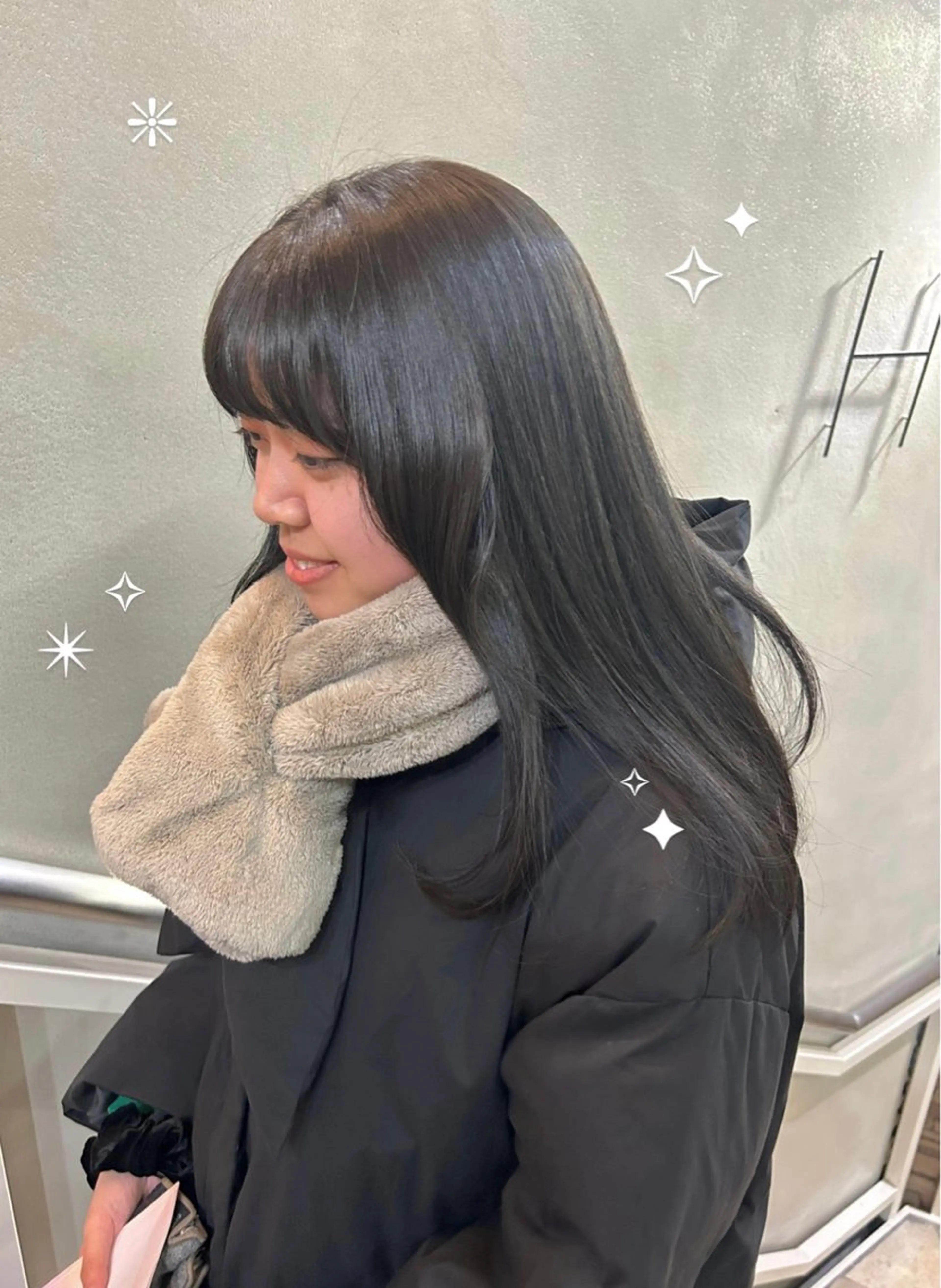 ロング カラー 艶髪に✧ / 透明感 カラー / 冨成のヘアスタイル