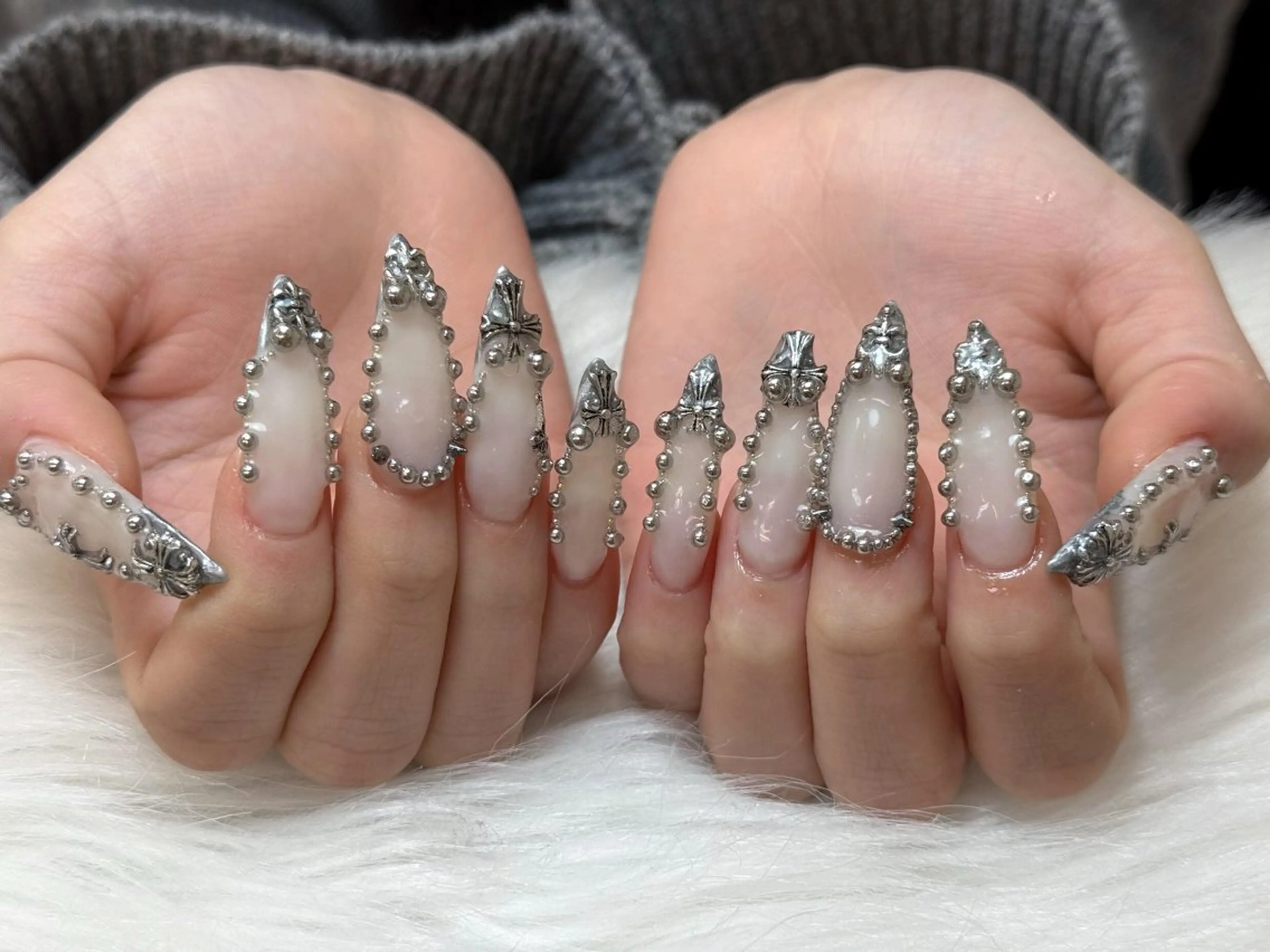 ネイル アートネイル ジェルネイル ニュアンスネイル シンプルネイル Nie Nail Shinokuboのネイルデザイン