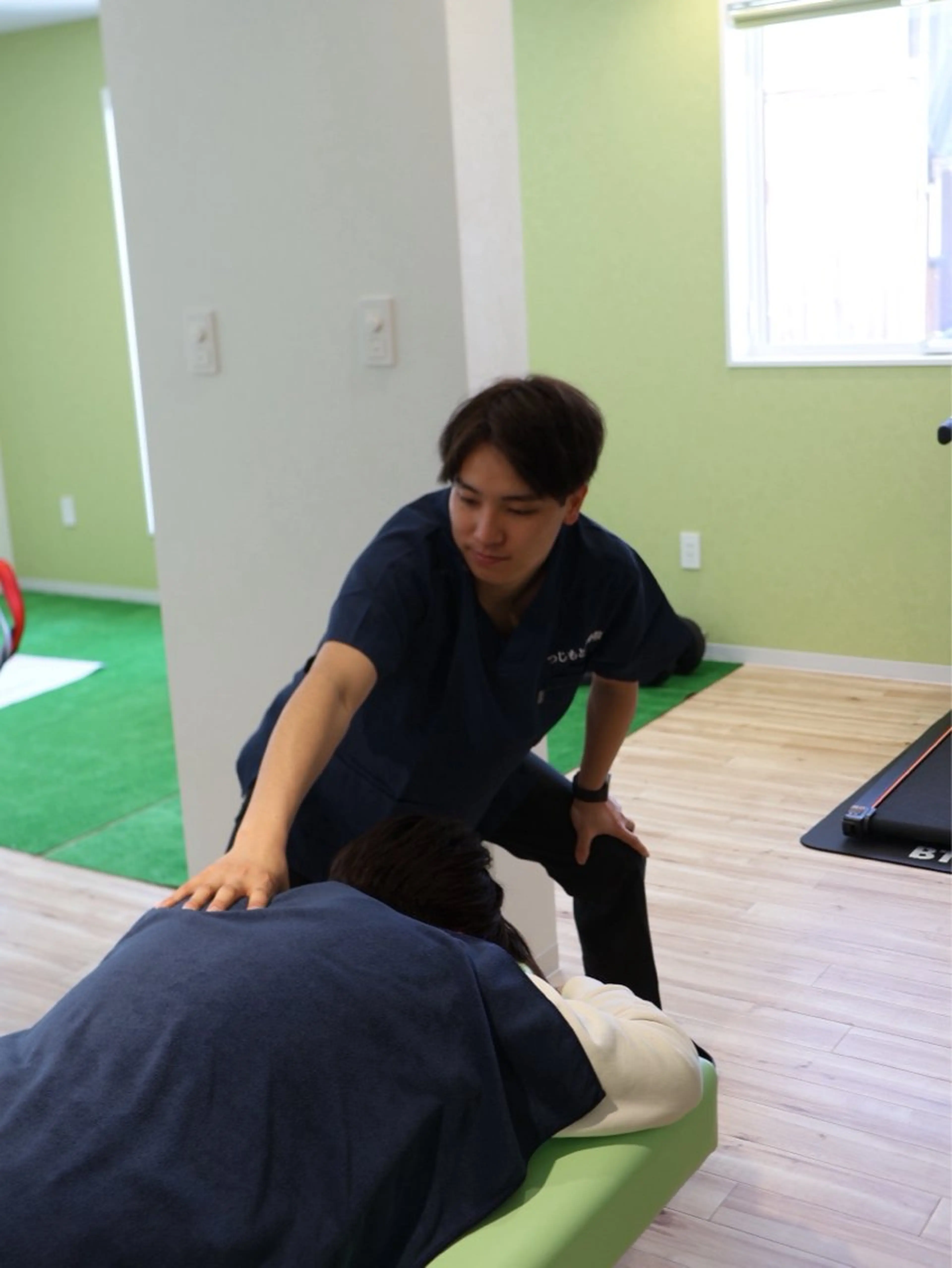 猫背ストレッチの写真