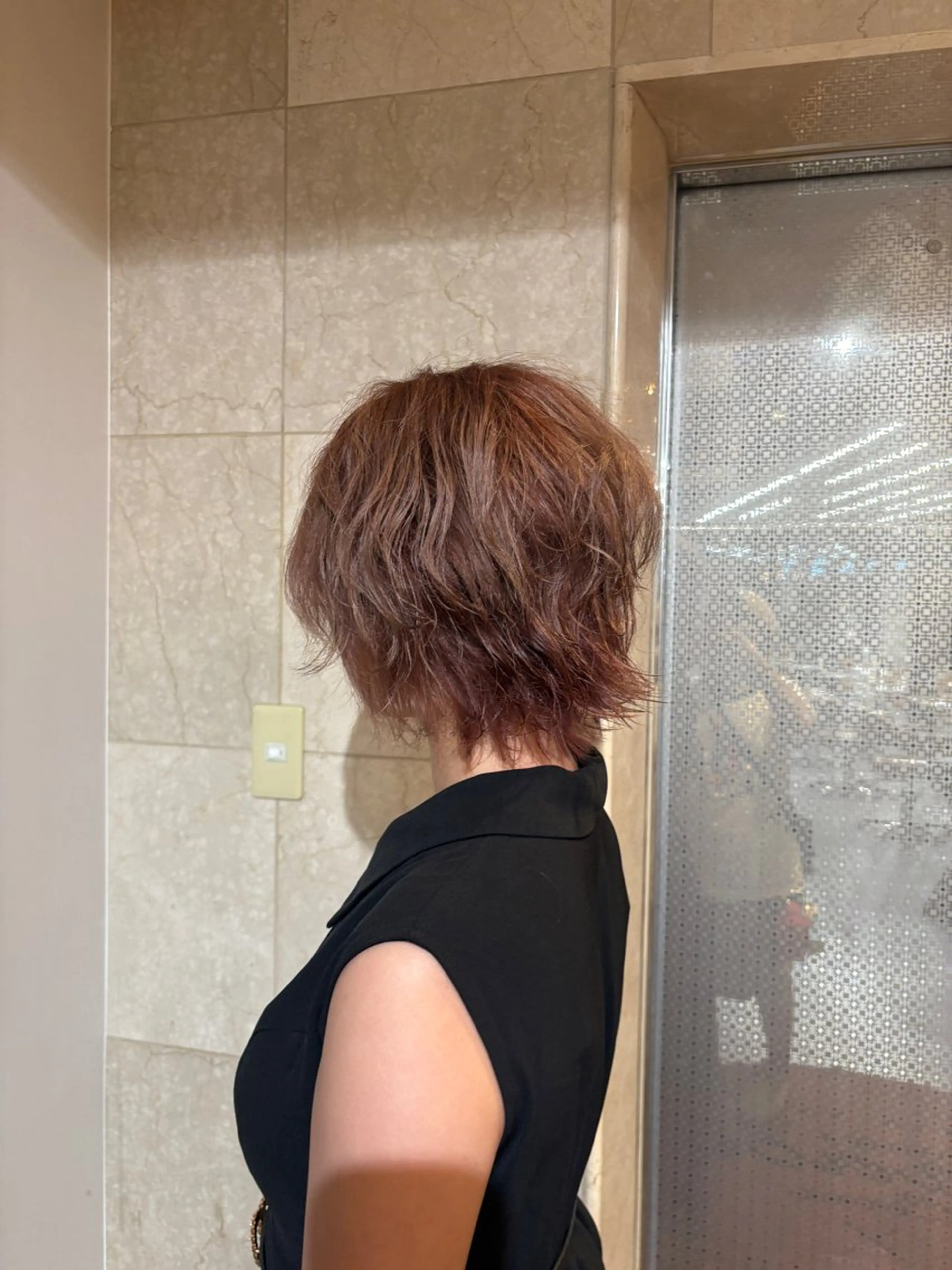 ショート カラー 鳥ちゃん🐥/カラー /西中島/新大阪のヘアスタイル