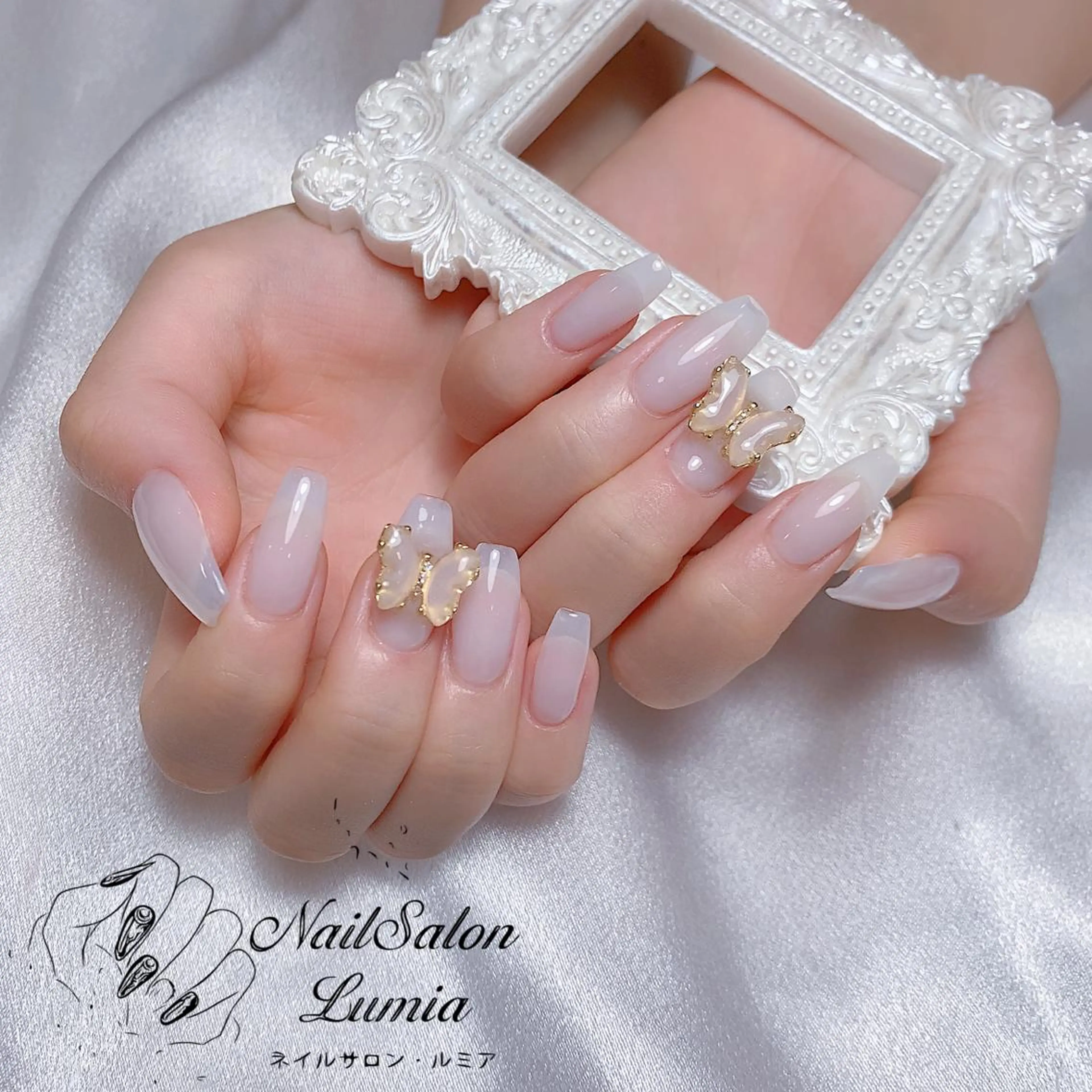 ネイル ハンドネイル ネイルサロン ルミア Lumia 店長のネイルデザイン