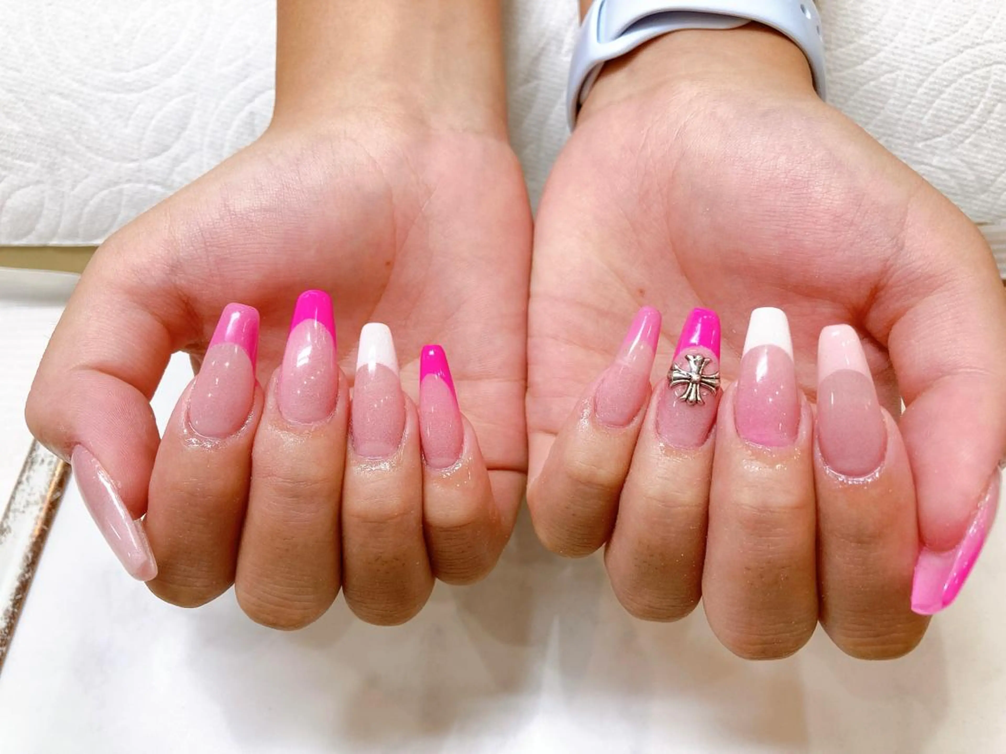 ロング ネイル SOARE🤍 🤍のネイルデザイン