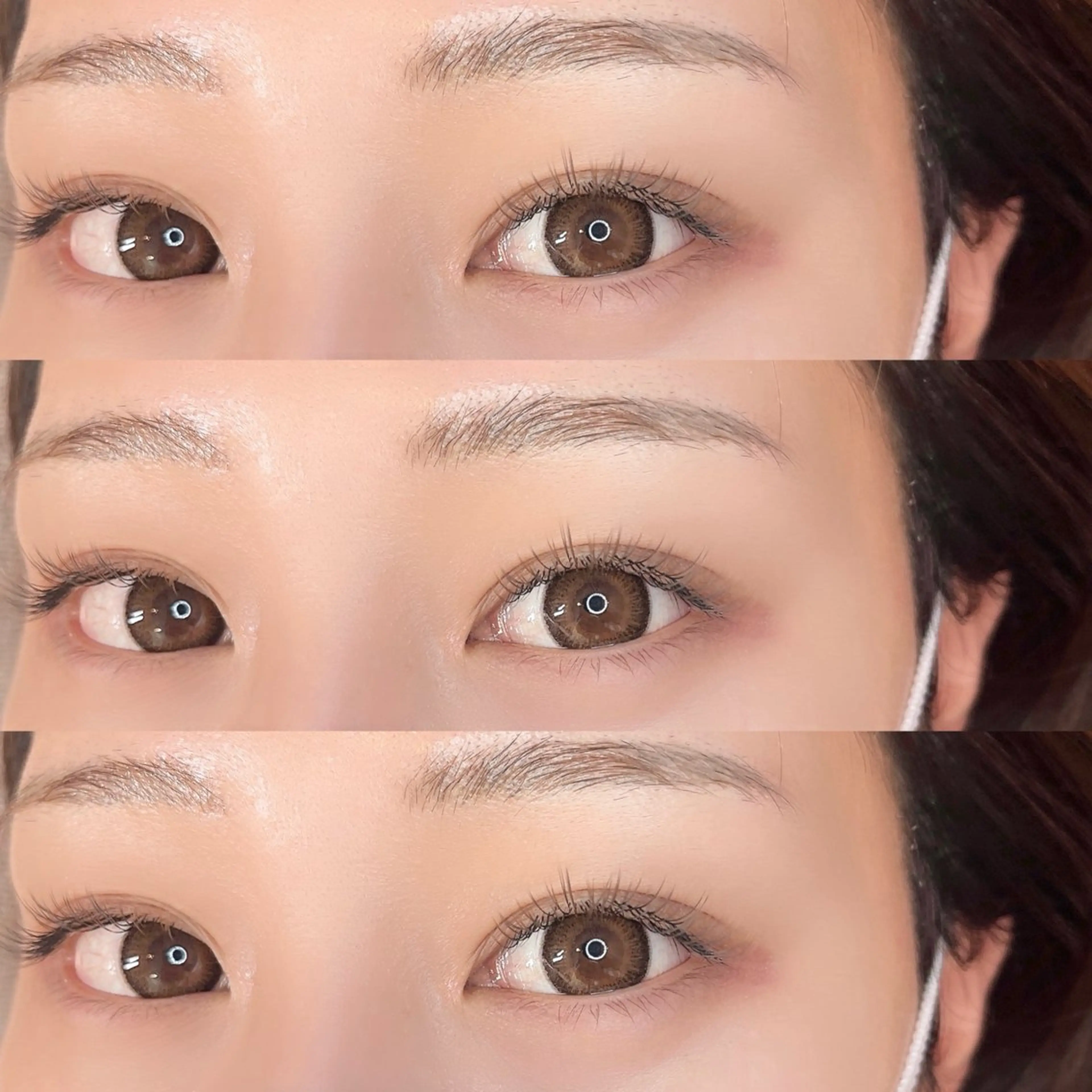 [オフ無料]🌈カラーエクステバインドロック100束🌈🧡持続力と目力UP👀の写真