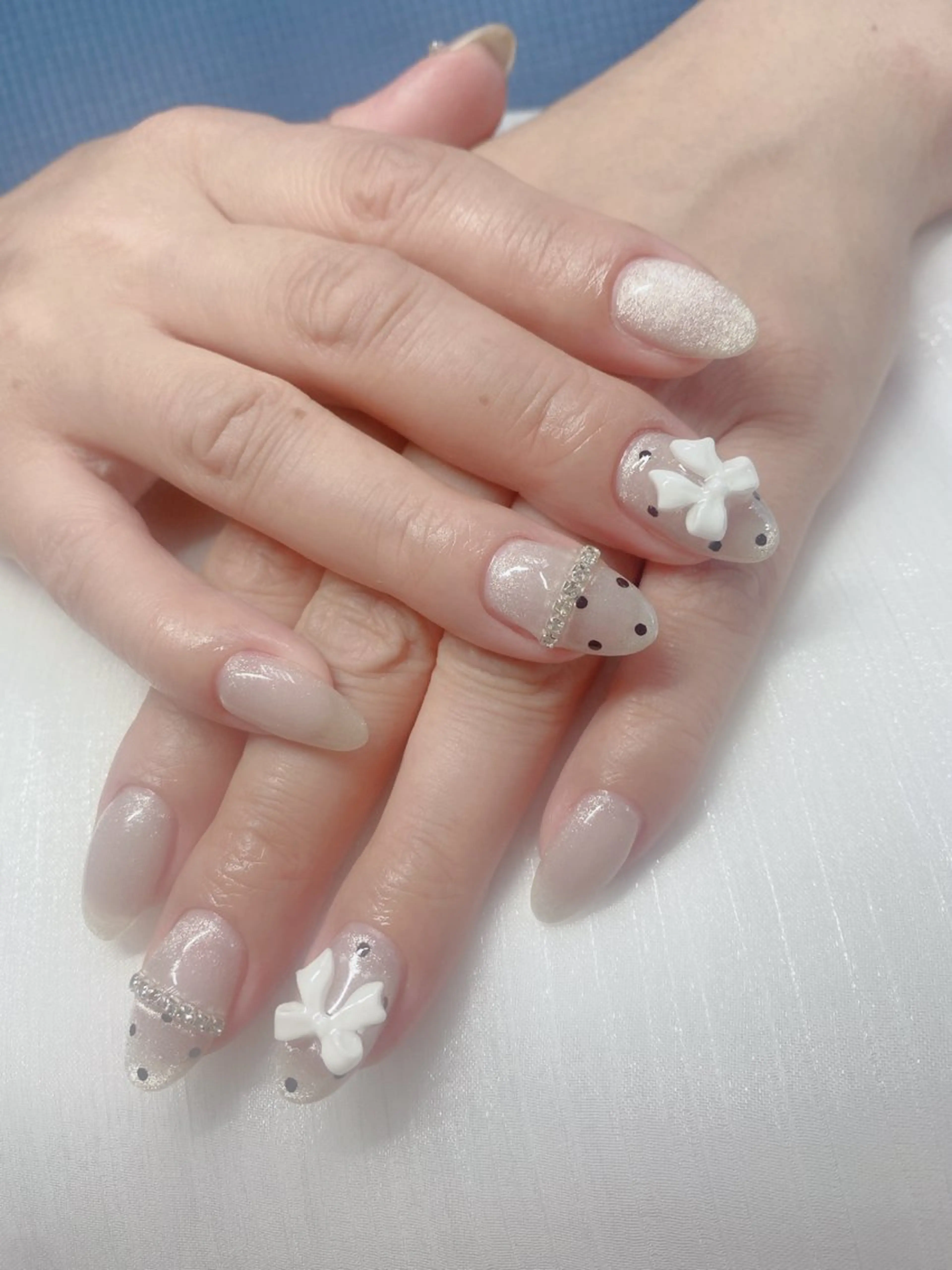 ネイル ハンドネイル ハンドケア UniqueNail 長さだし専門店のネイルデザイン