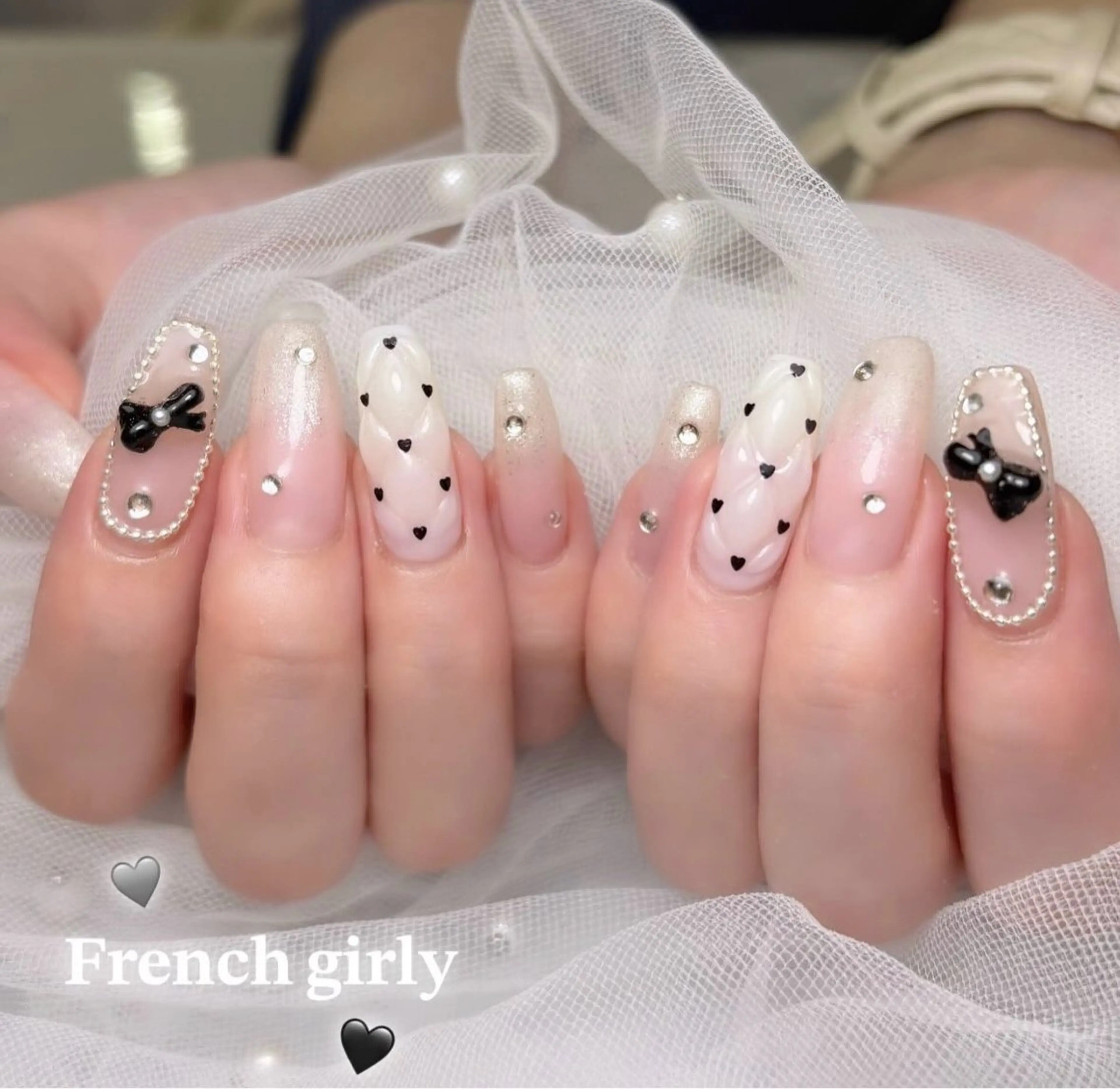 ネイル アートネイル ♡エルバイノリコ 吉澤【パラジェル有】のネイルデザイン