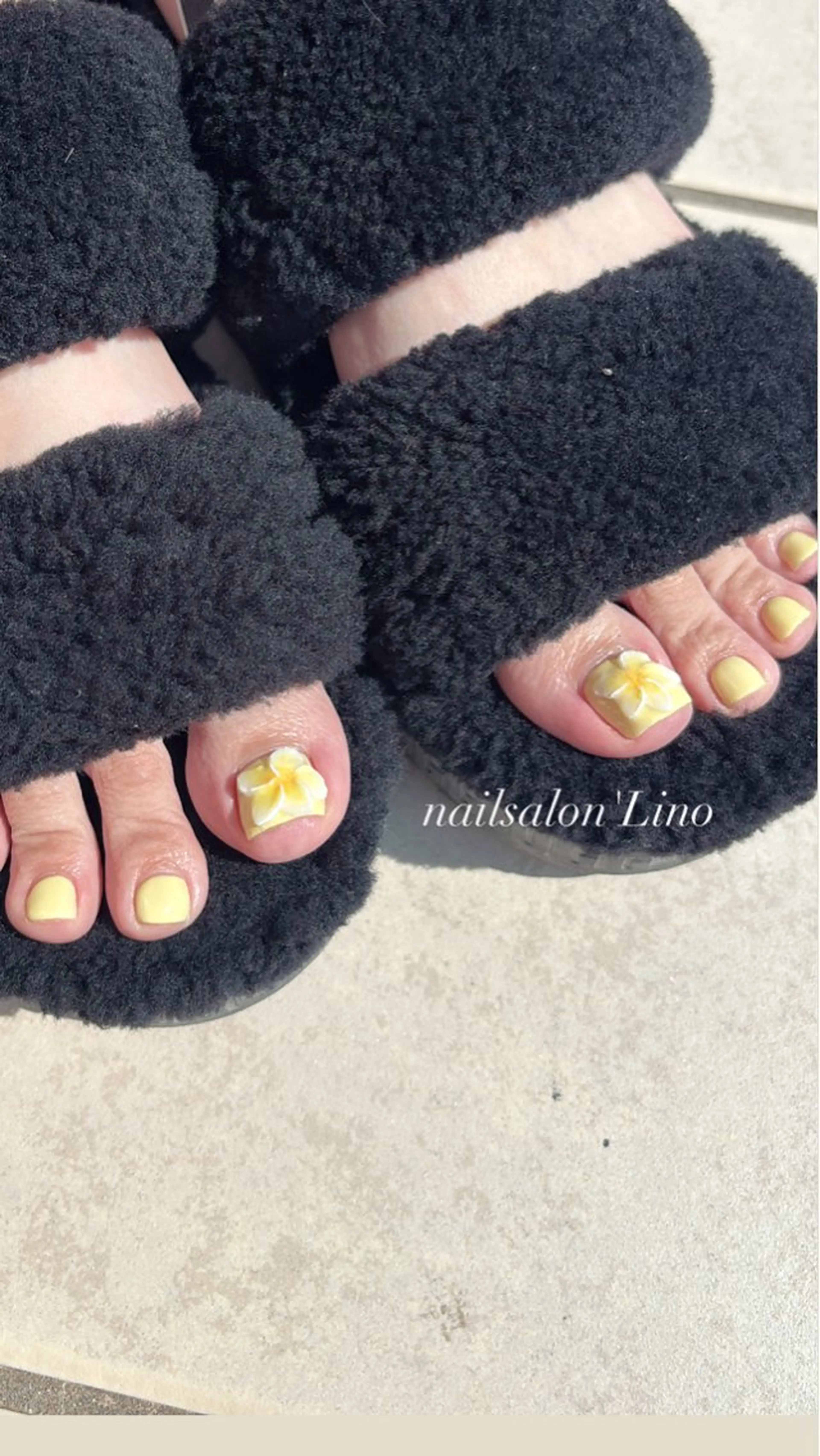 ネイル フットネイル Lino𓂃⟡.· Chizuruのネイルデザイン