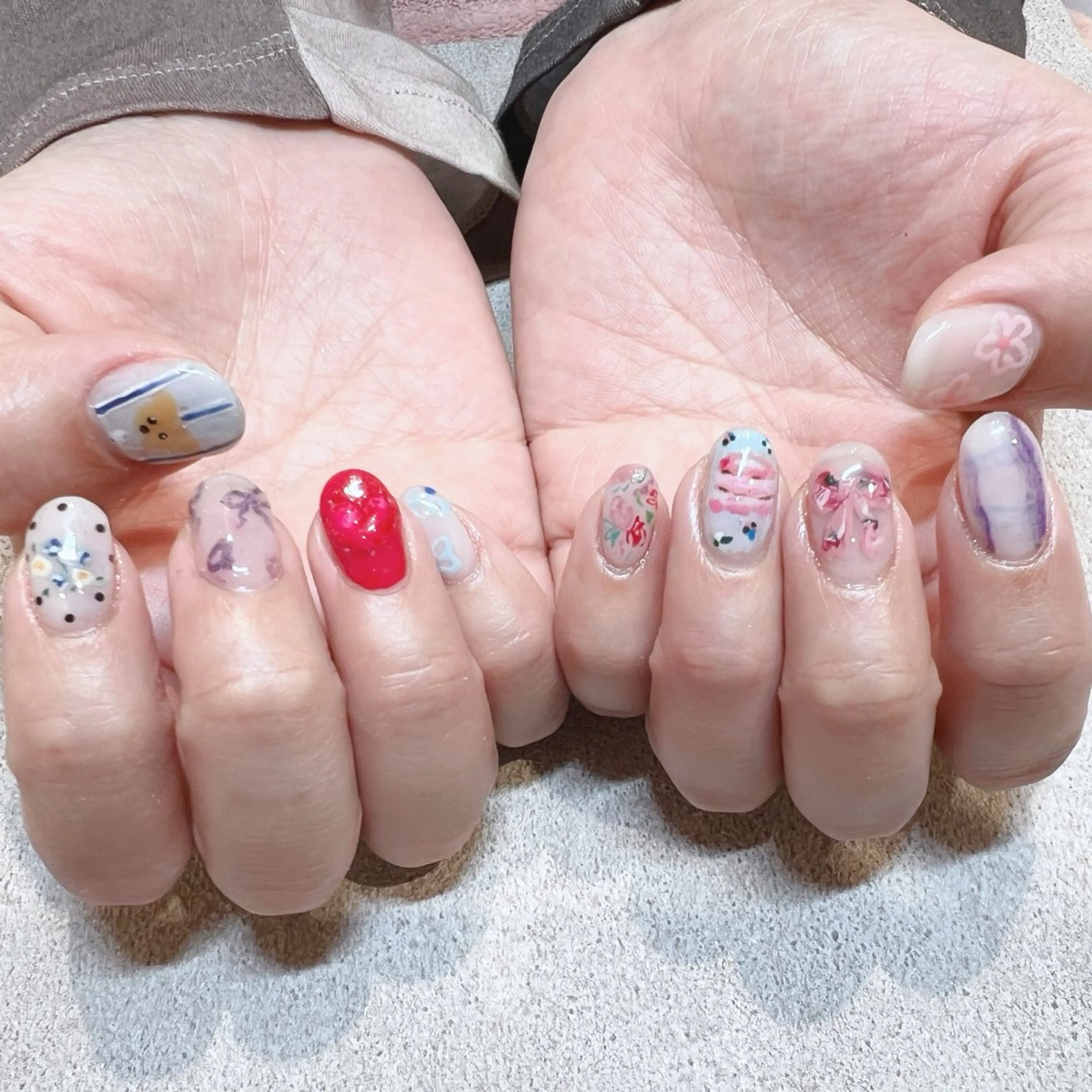 ネイル 3/18ご予約 ◎ 本田 知美ꯁꯧのネイルデザイン