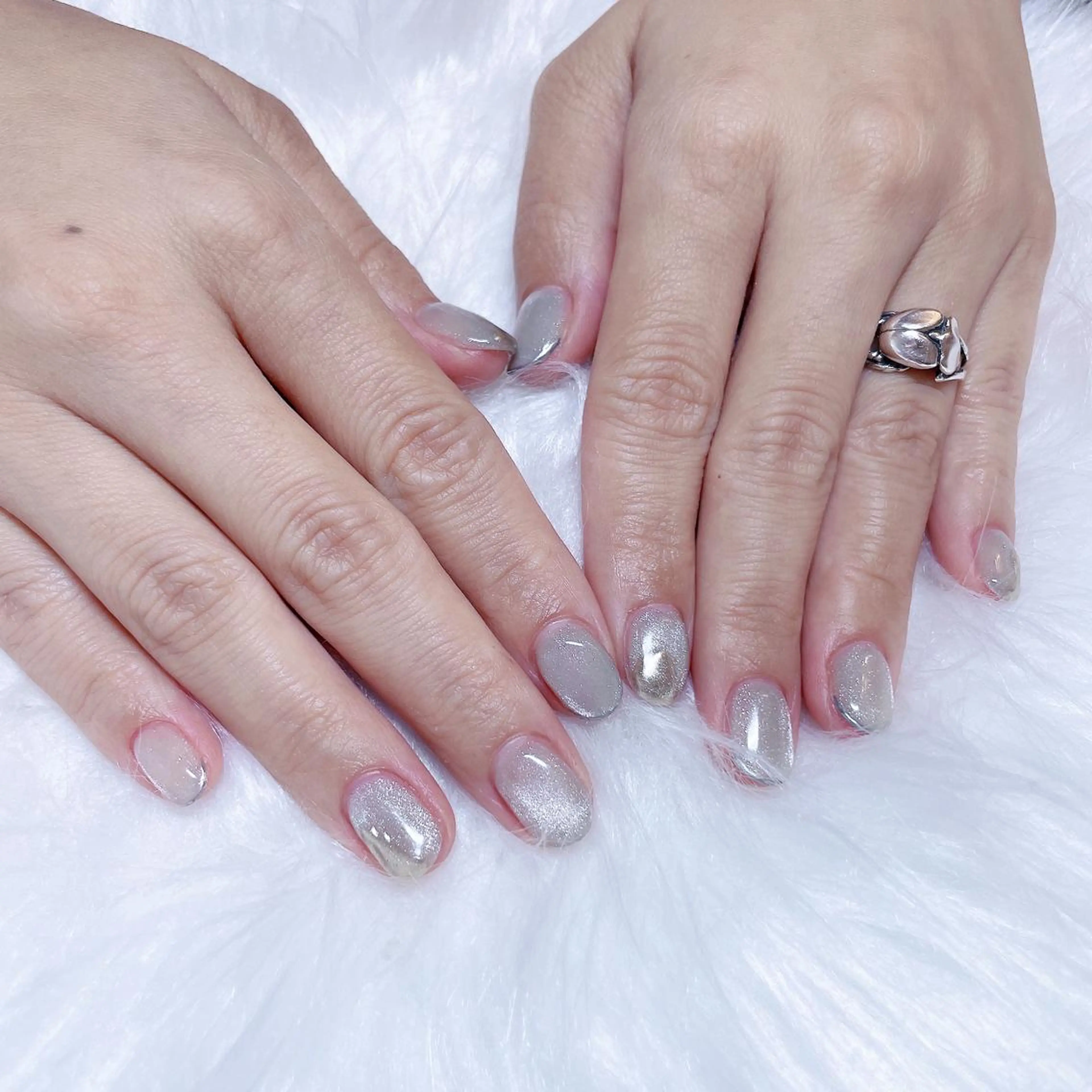 ネイル フラッシュネイル ジェルネイル 韓国ネイル マグネットネイル メンズネイル Amour baseのネイルデザイン