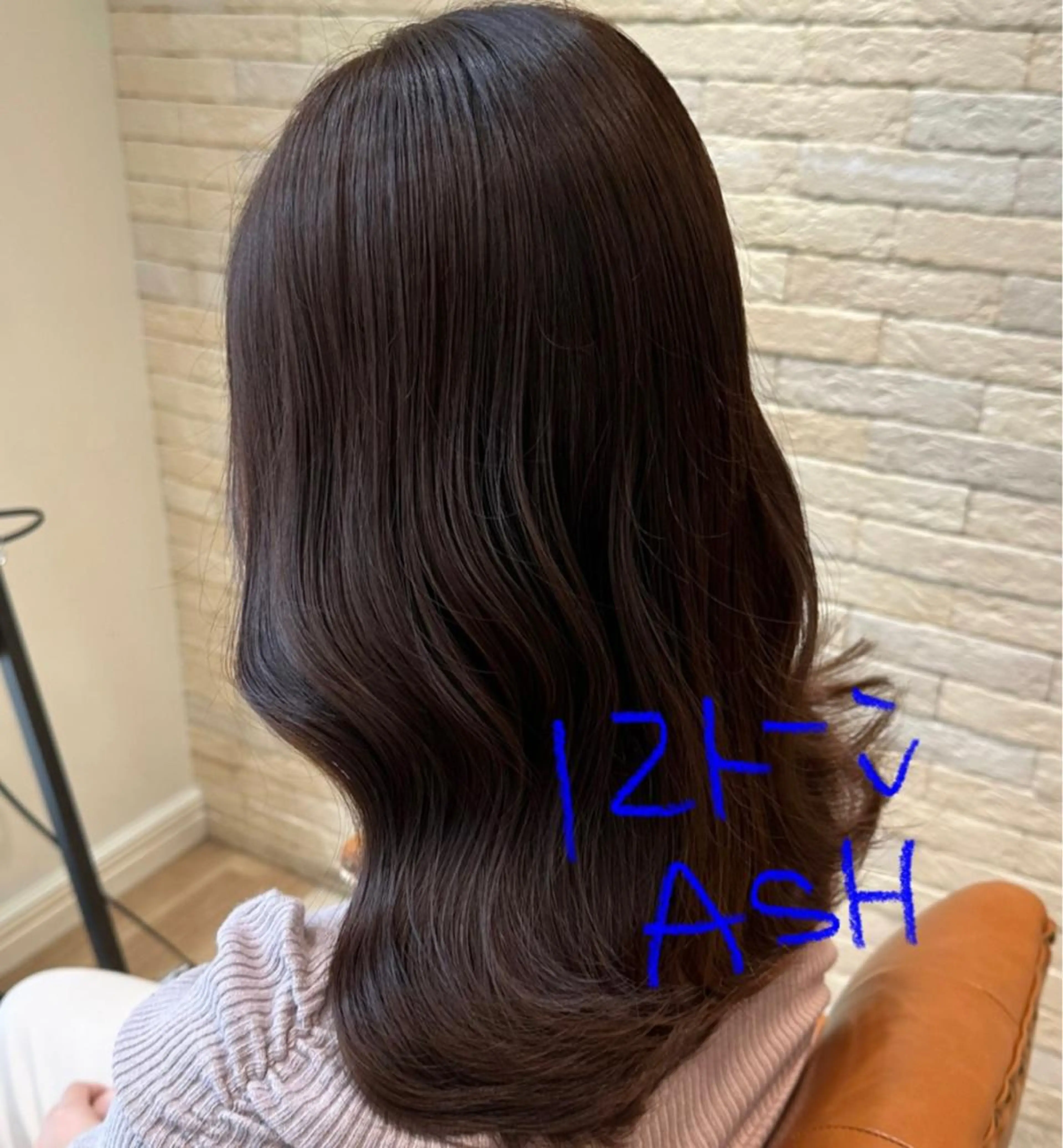 セミロング アッシュ acroあべの店所属・🧸顔周りカット /透明感🎀のヘアスタイル