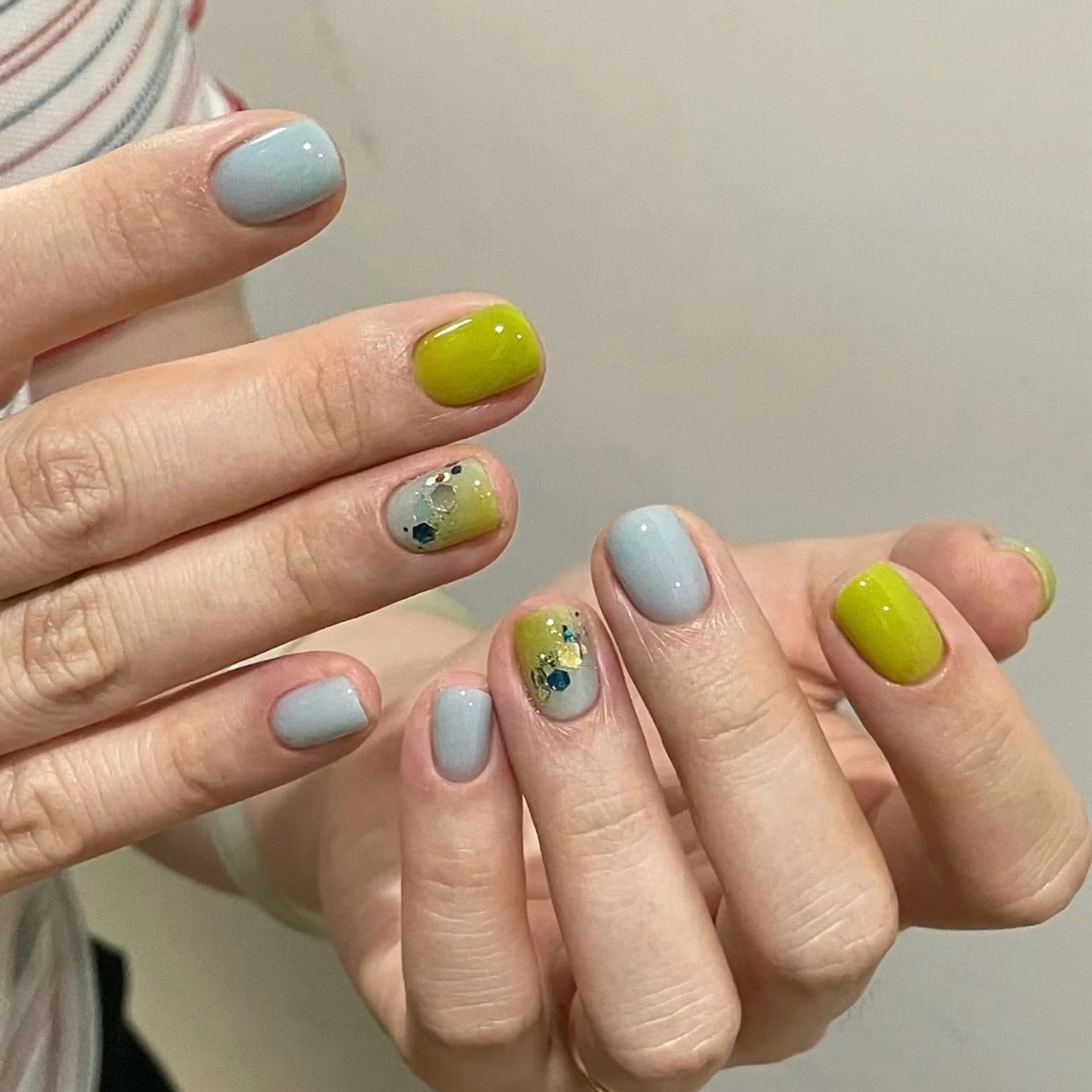 ネイル ハンドネイル By moonネイル 🌷ワンホン/韓国風のネイルデザイン