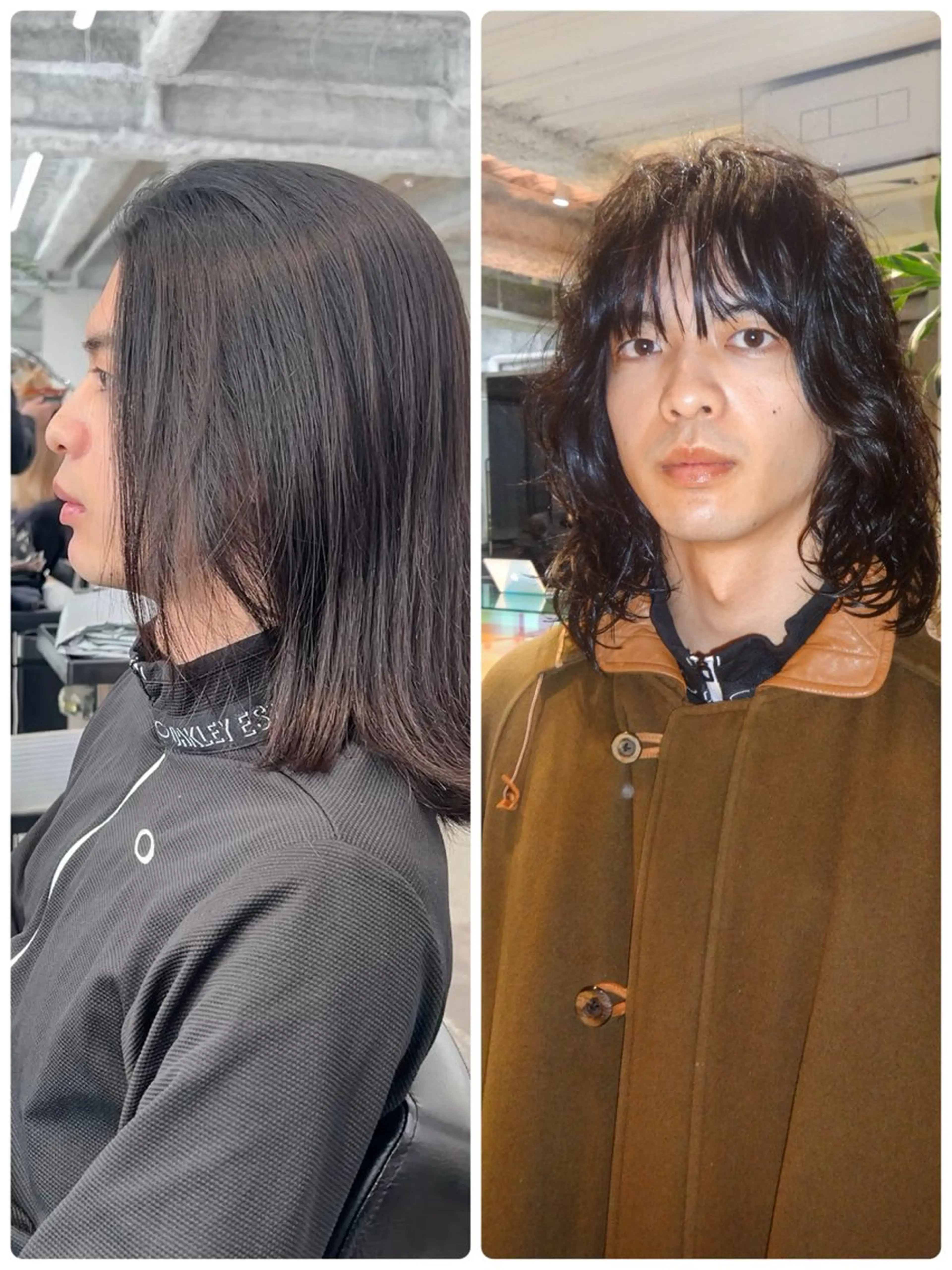 セミロング カット パーマ STAN WOOD所属・似合わせcut 🔥yutakaのヘアスタイル