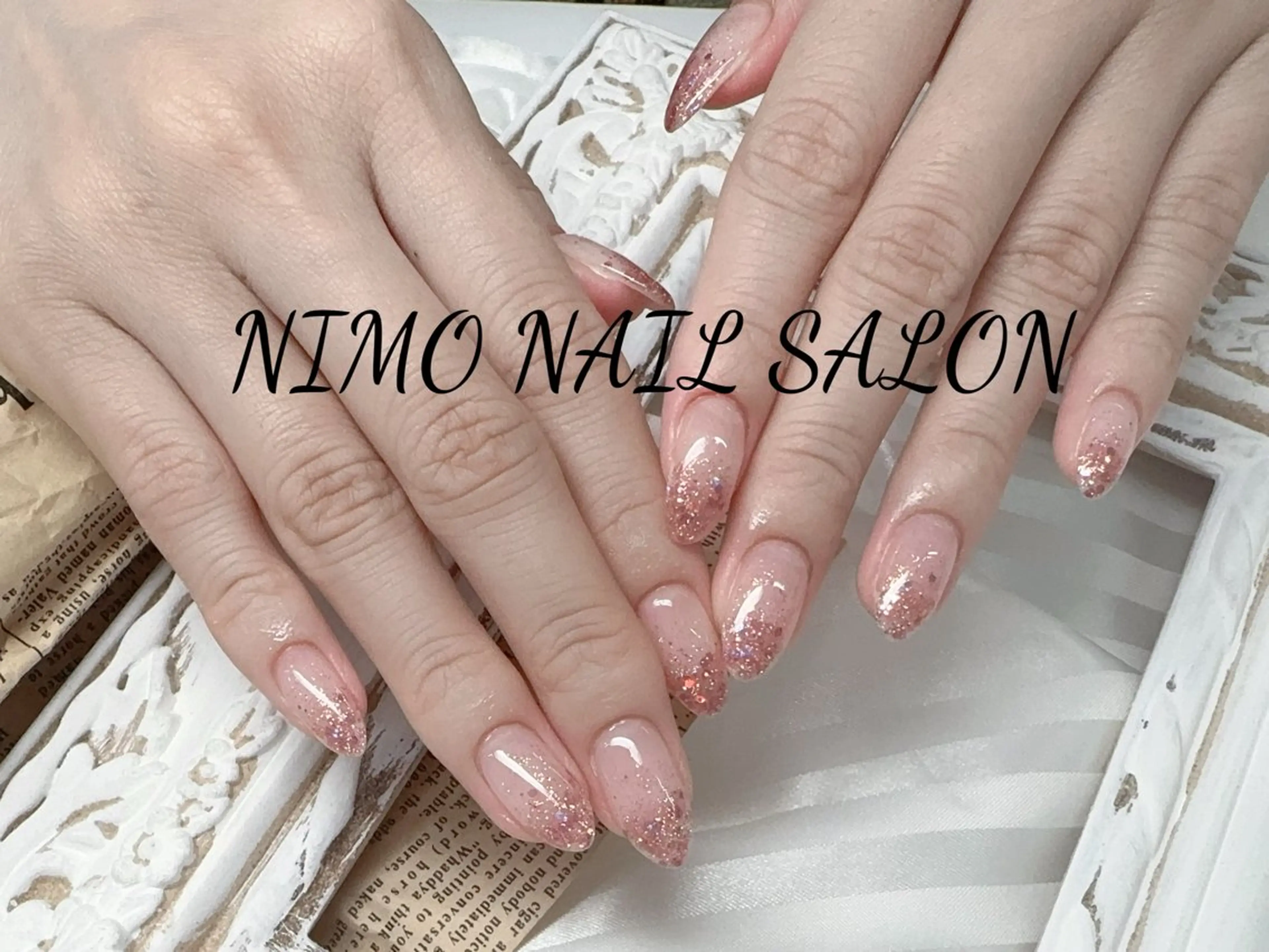 【平日限定】ラメグラデーションの写真