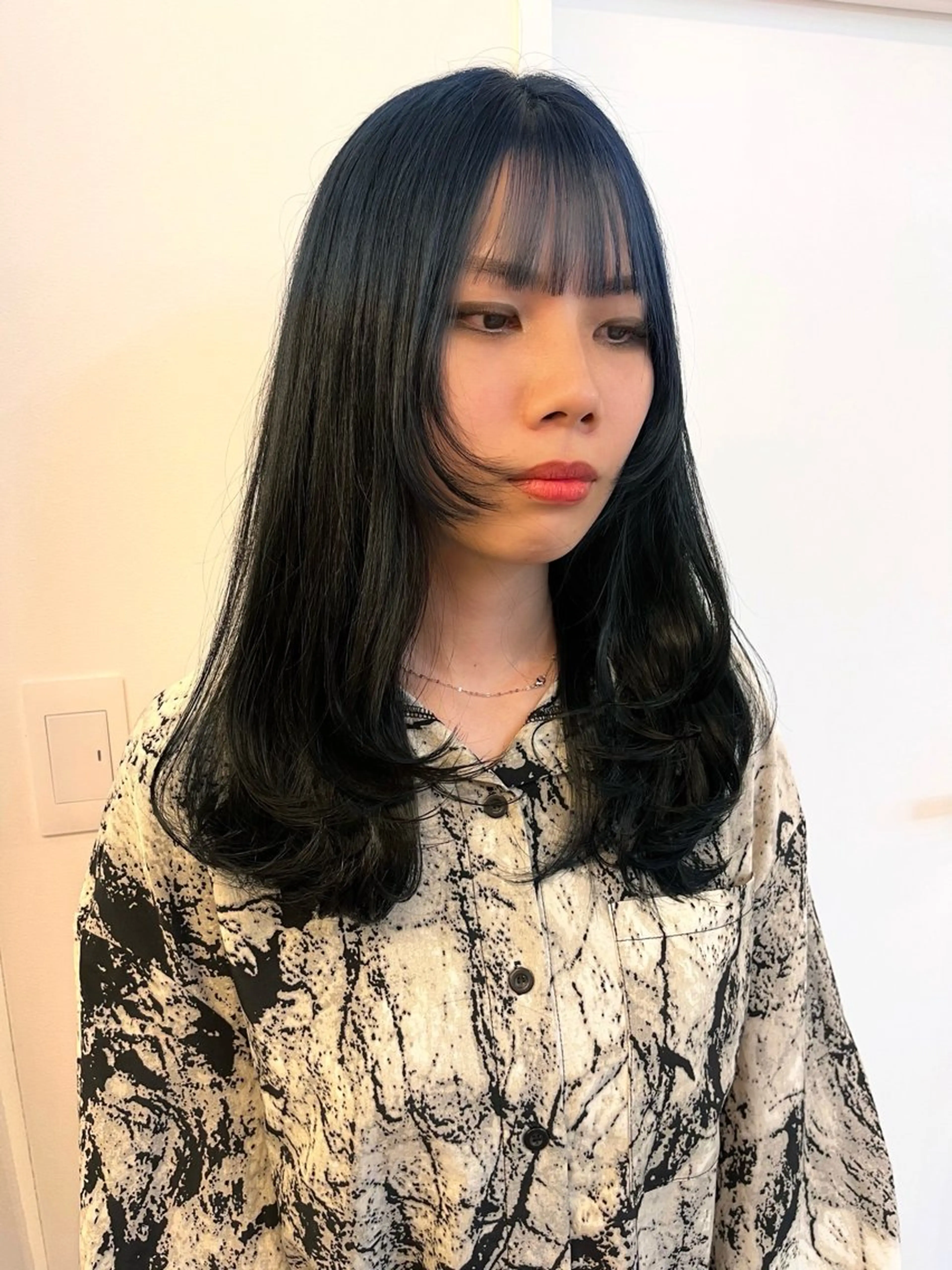 ロング カラー ヘアカラー レイヤーカット/韓国 ヘア/ honokaのヘアスタイル