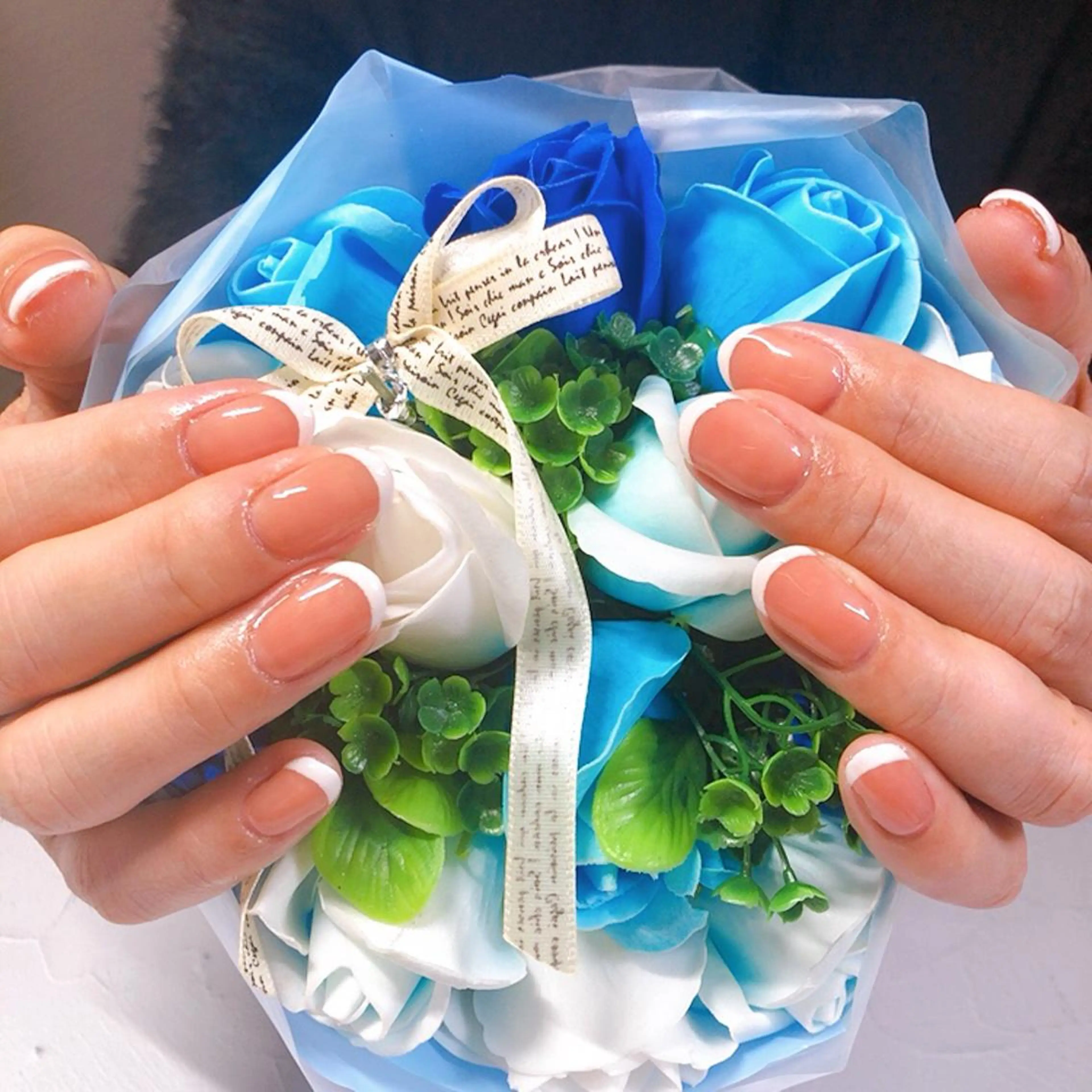 ネイル フレンチネイル 奥園 良恵のネイルデザイン