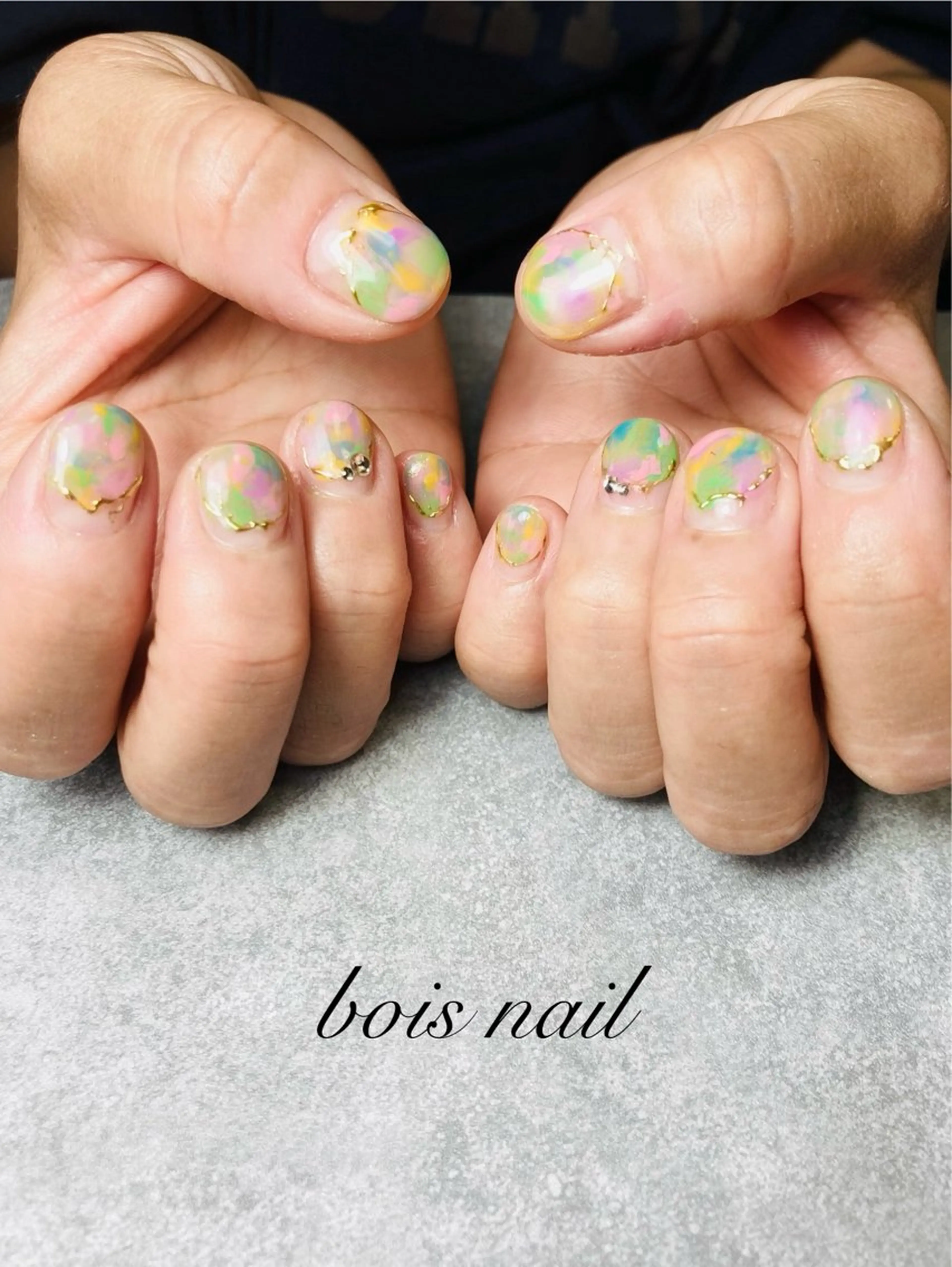 ネイル ハンドネイル bois nail ボワネイル北巽のネイルデザイン