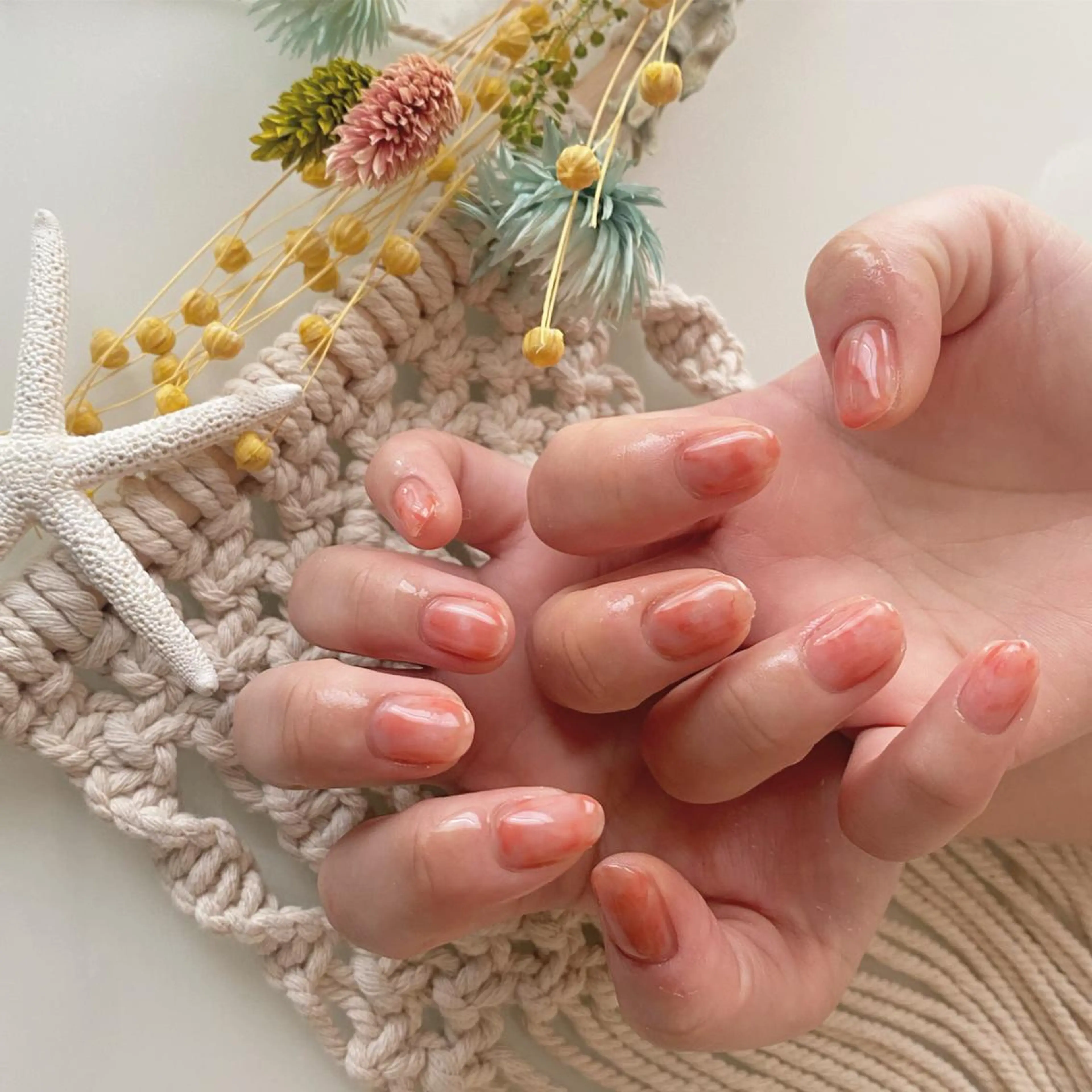 ネイル クリアネイル ハンドネイル ëmma nail_ by chulaのネイルデザイン