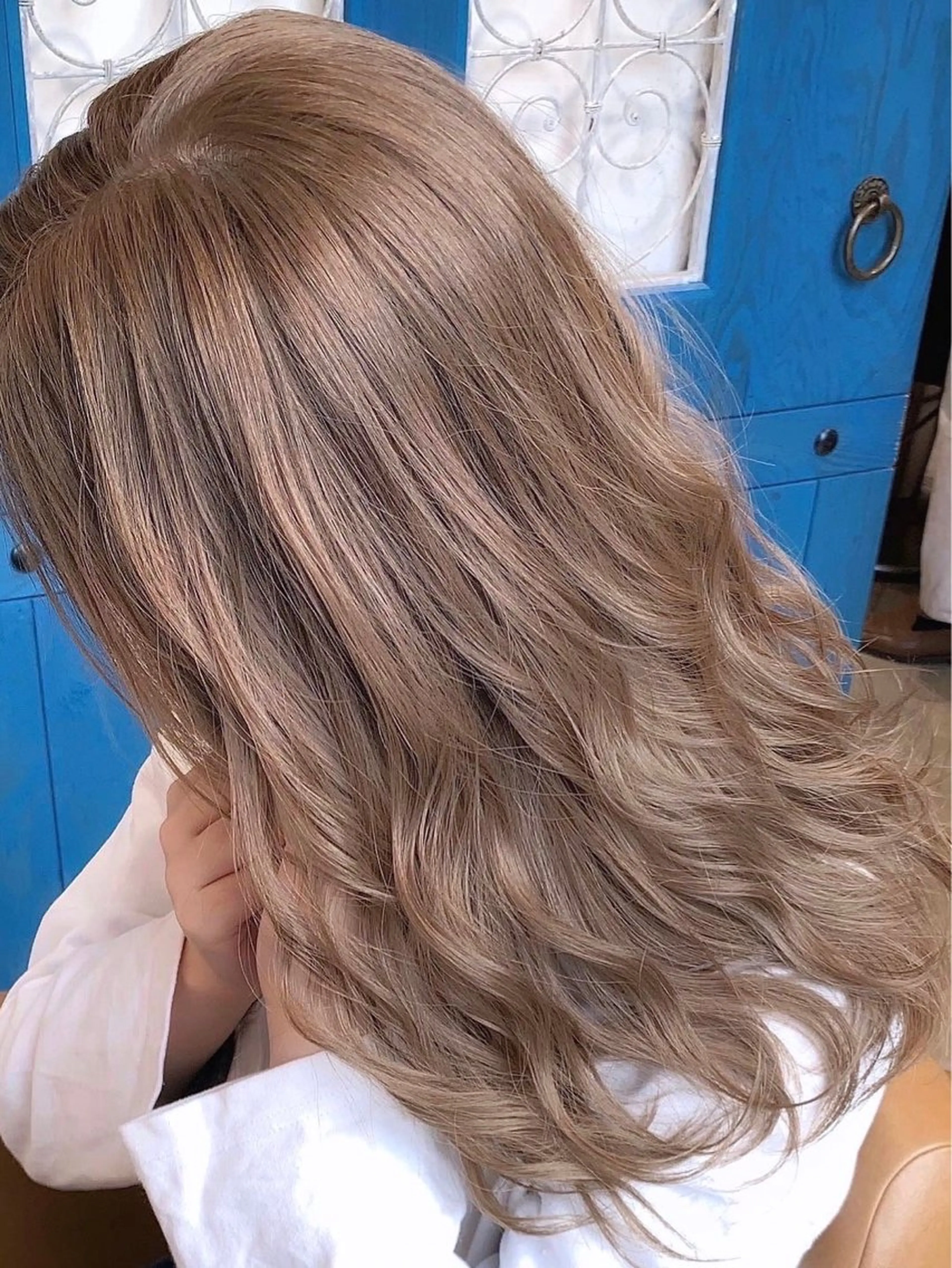 セミロング 大人ボブ/透明感 カラー/松原和志のヘアスタイル