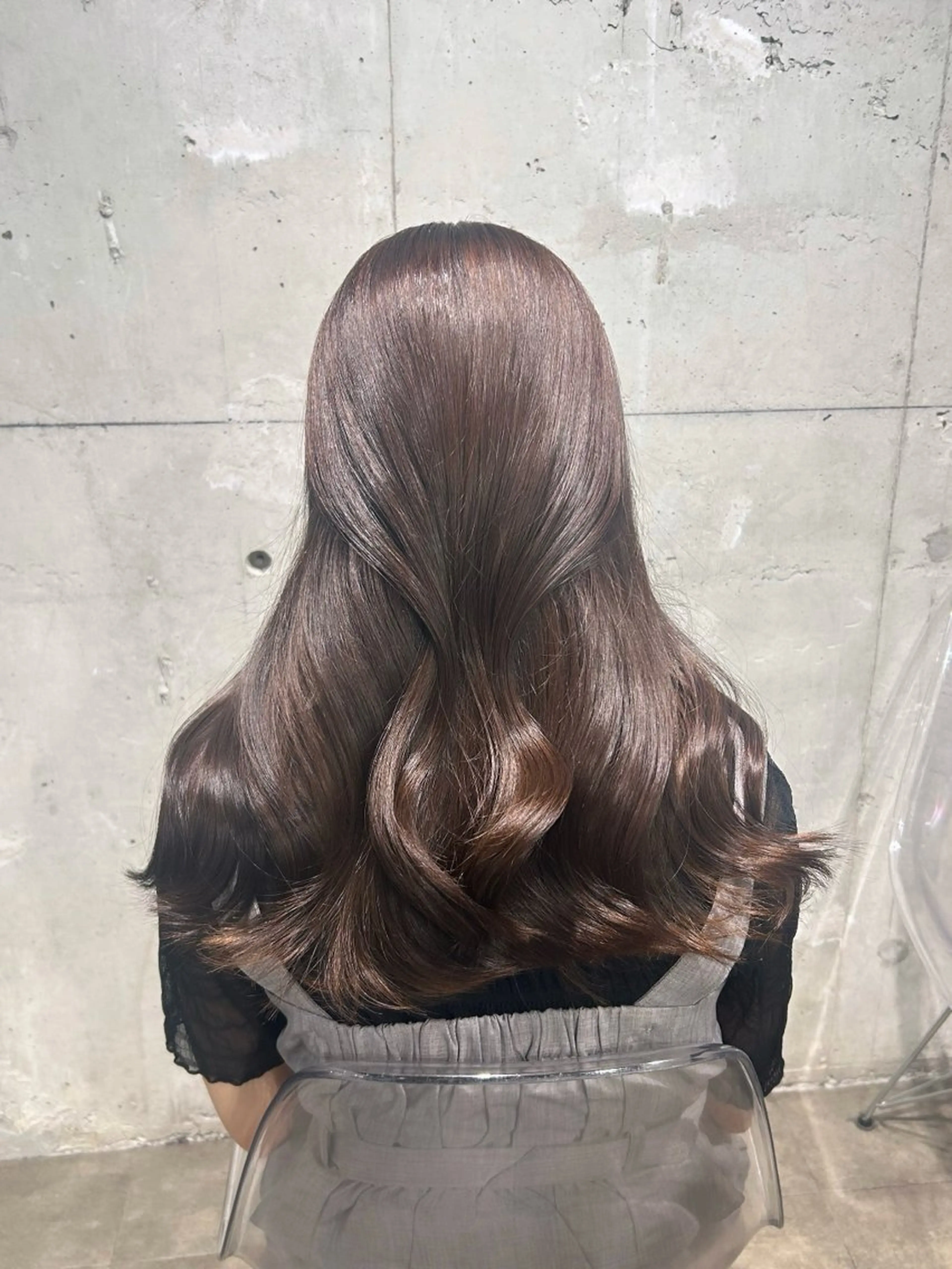 ロング カラー IS所属・横浜美容室/透明感 カラー/レイヤーのヘアスタイル