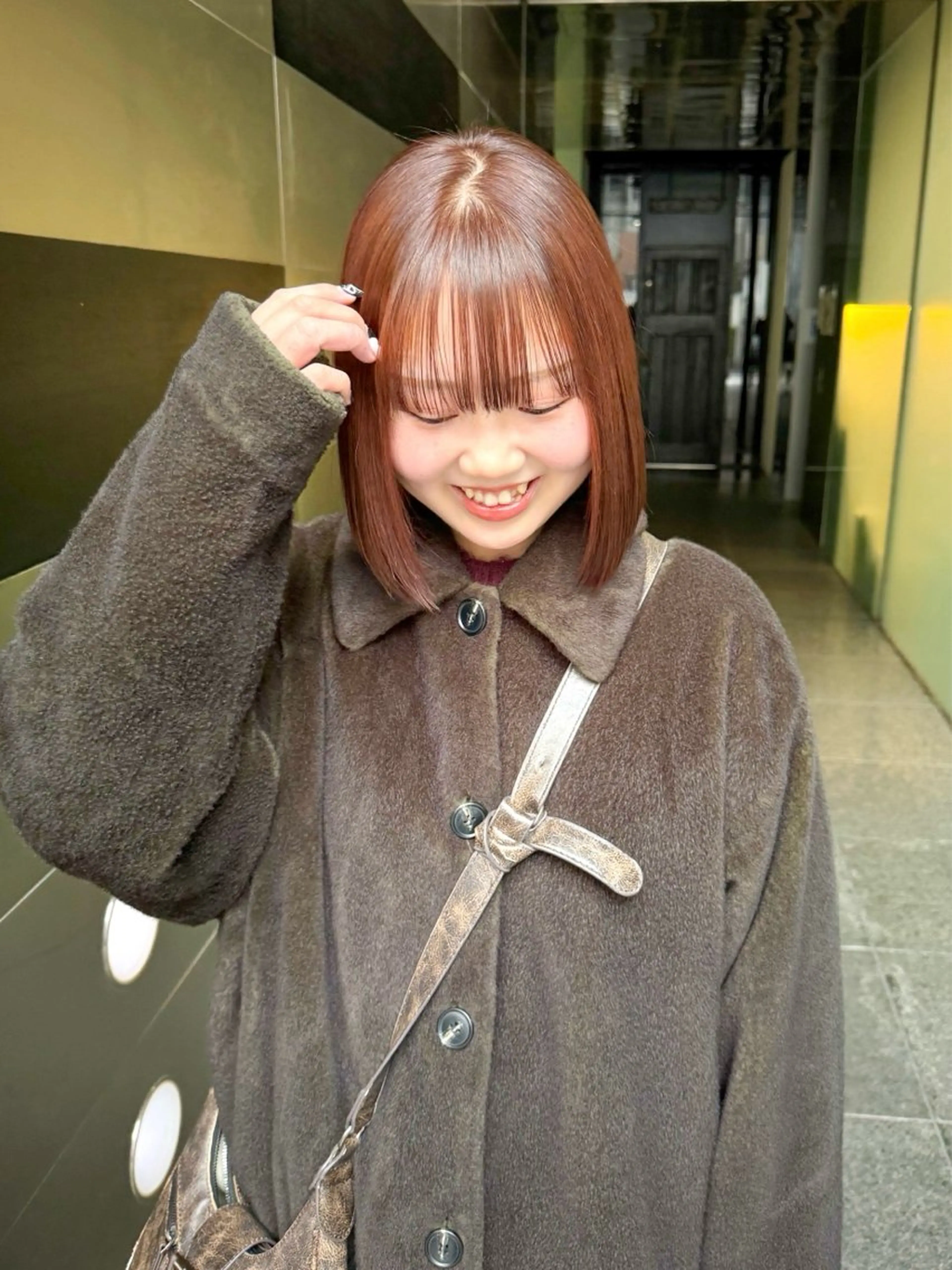 カラー ヘアカラー ひかり／ショート ／似合わせカットのヘアスタイル