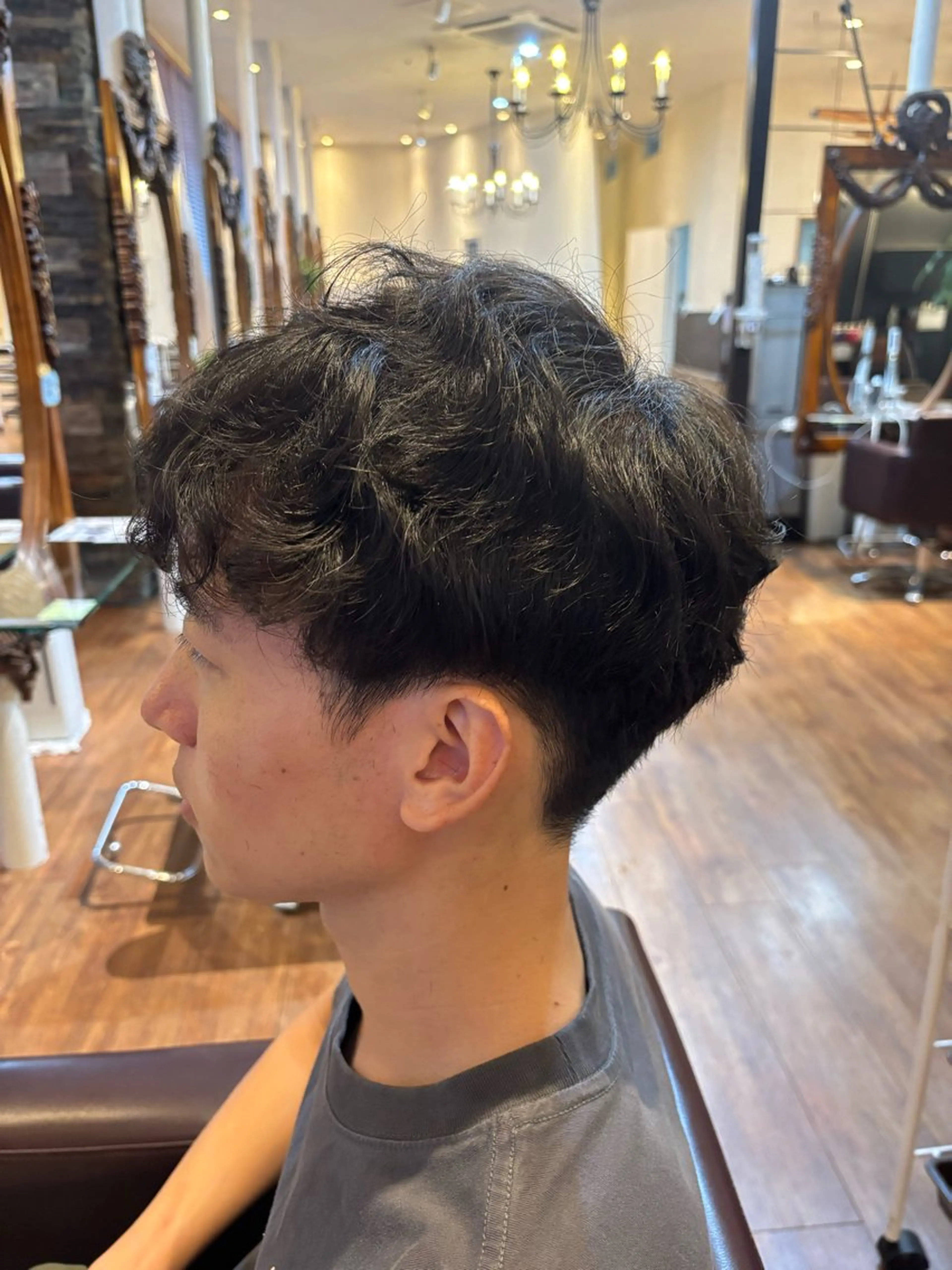 メンズ メンズパーマ SUNS/鈴木 亜門のヘアスタイル