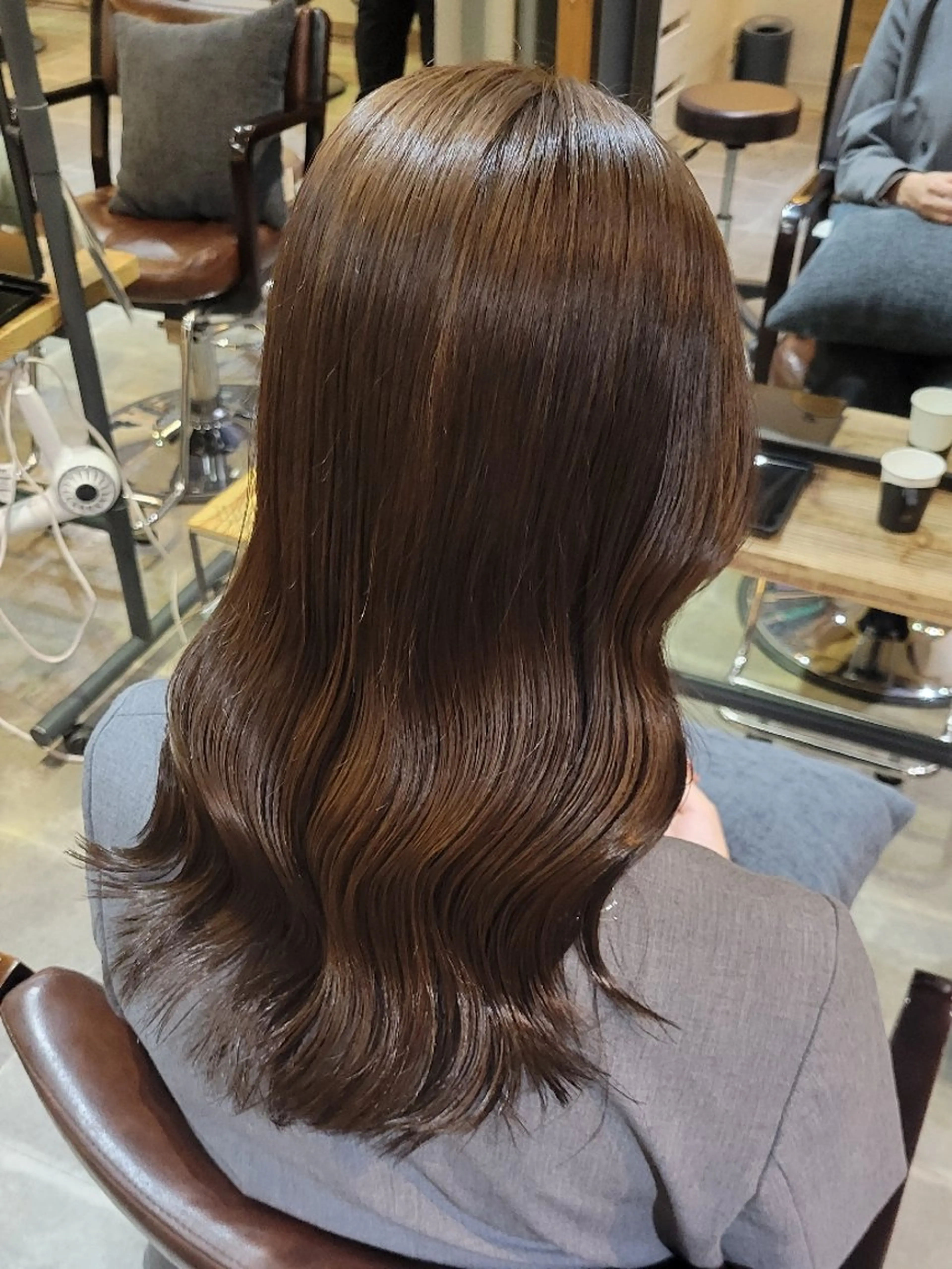 カラー シェル🦋 【韓国風】のヘアスタイル