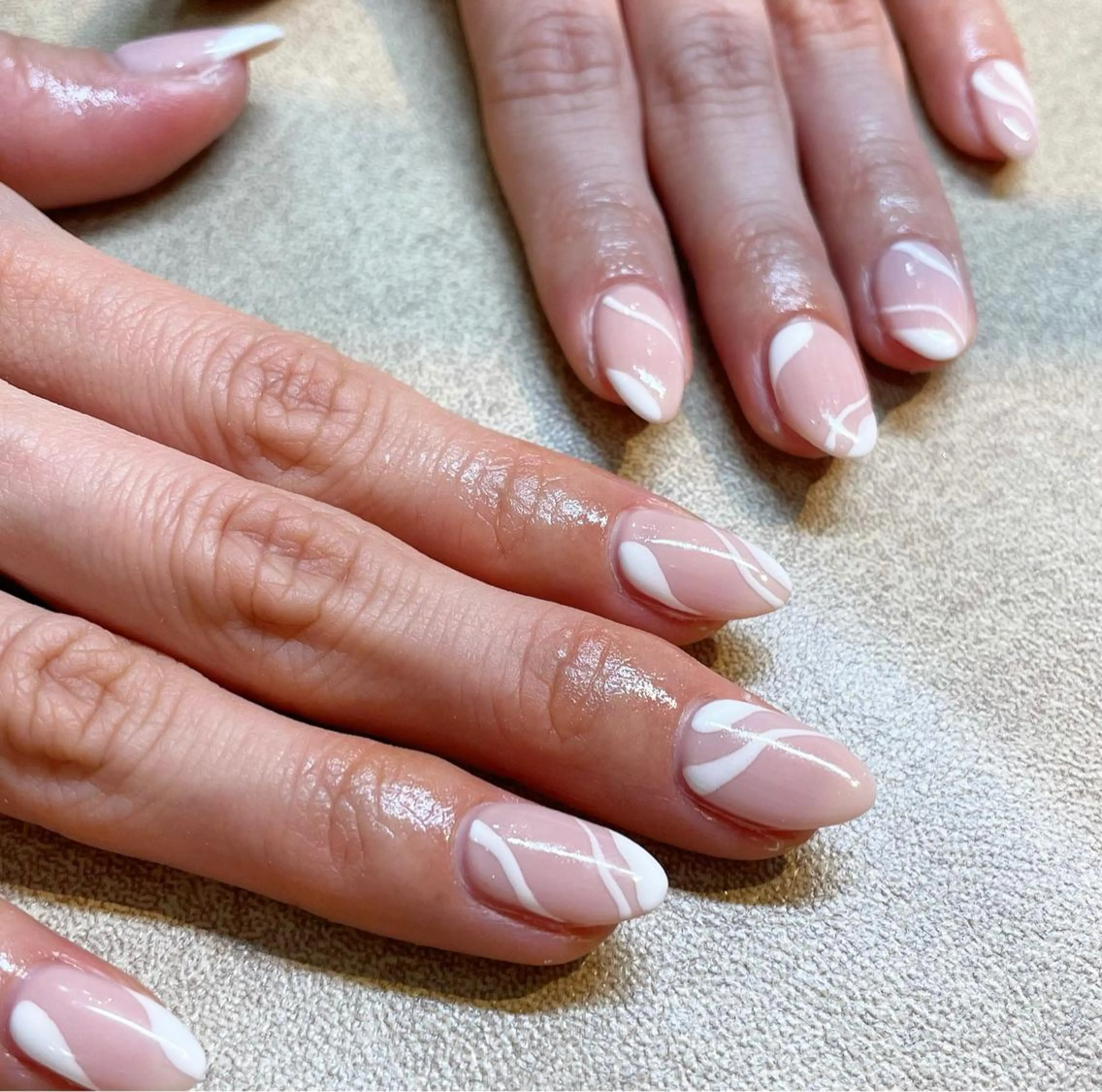 ネイル 持ち込み ハンドネイル 鈴木 華乃のネイルデザイン