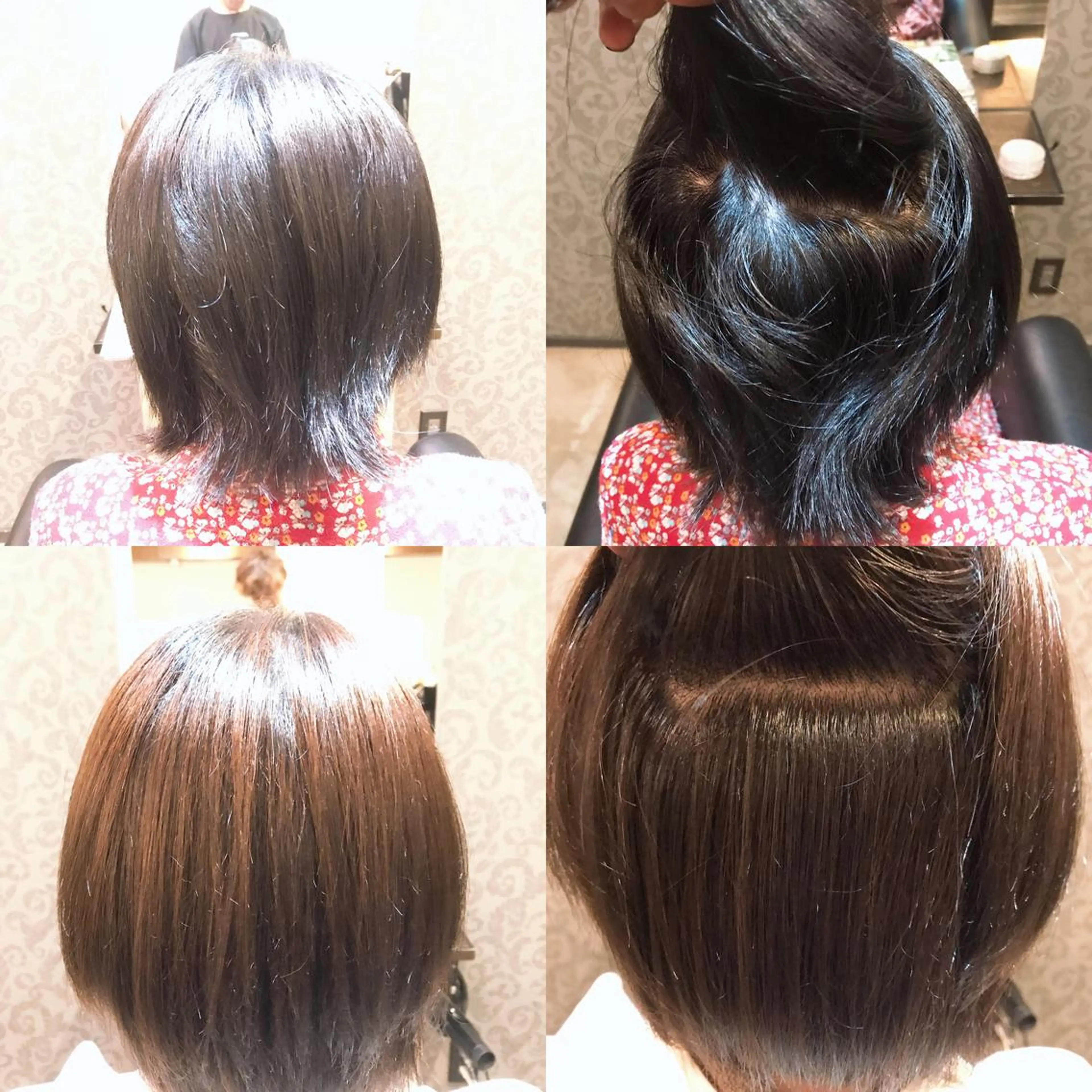 ショート 伸ばしかけ 縮毛矯正 縮毛矯正専門店店長 佐々木動画モデル募集のヘアスタイル