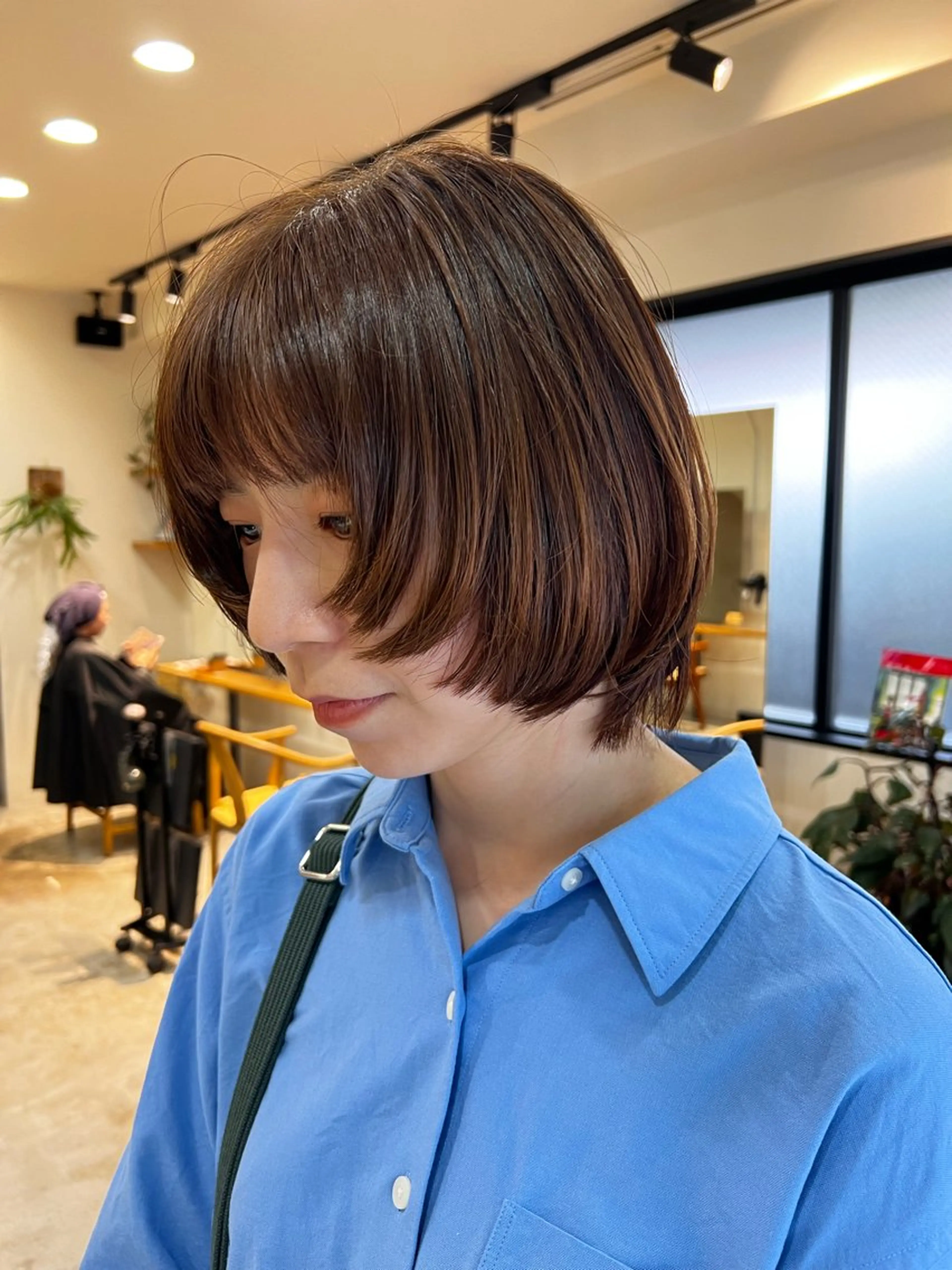 ヘアカラーの写真