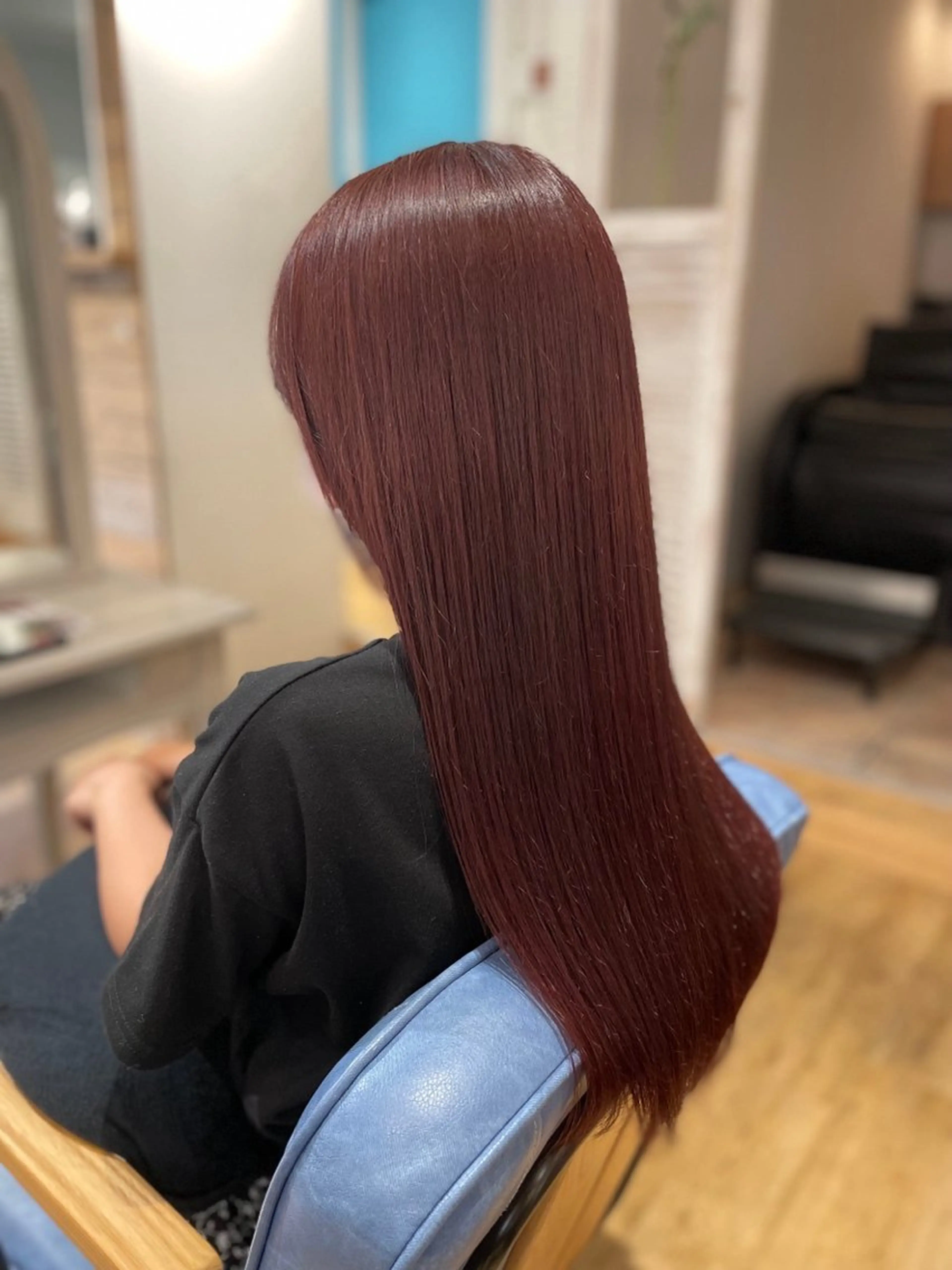 ロング パーマ 酸性ストレート ストレートパーマ カット ヘアカラー 縮毛矯正 hair salon 【ao.】所属・髪質改善/縮毛矯正 /TATSUYAのヘアスタイル