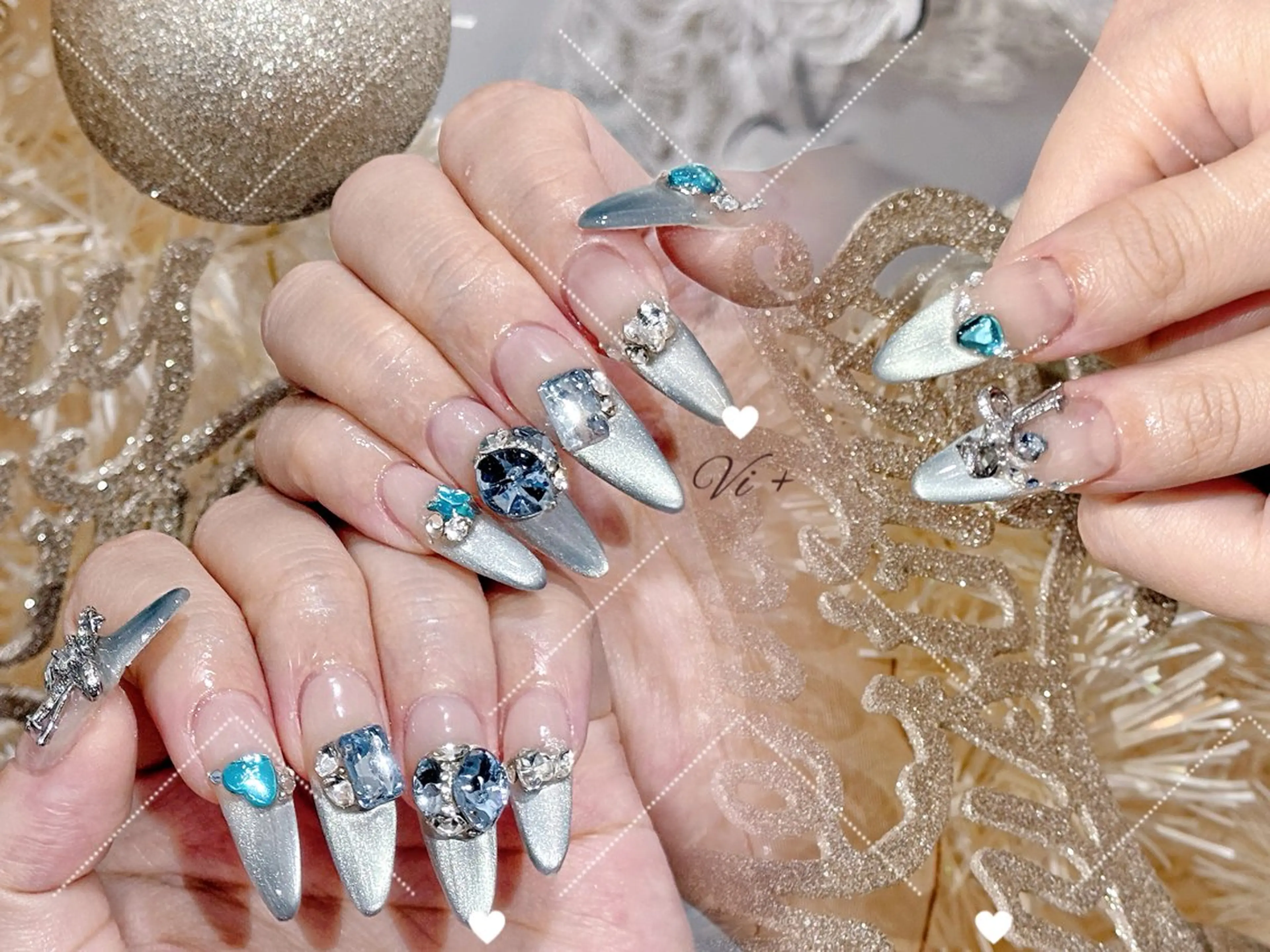 ネイル ハンドネイル ✨Nailsalon Vi+✨のネイルデザイン