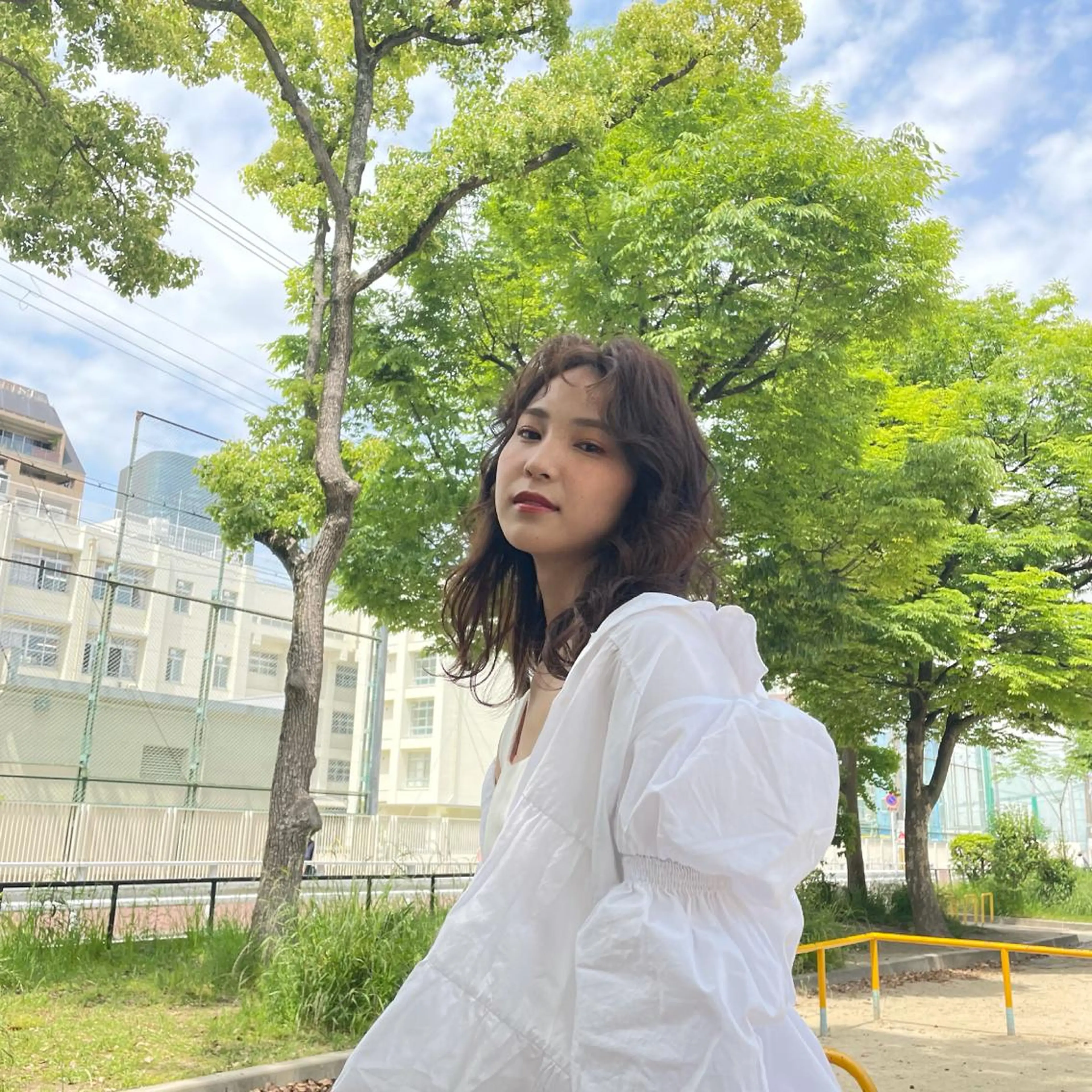 ミディアム Lycka所属・ナギサ/ 大分森町のヘアスタイル