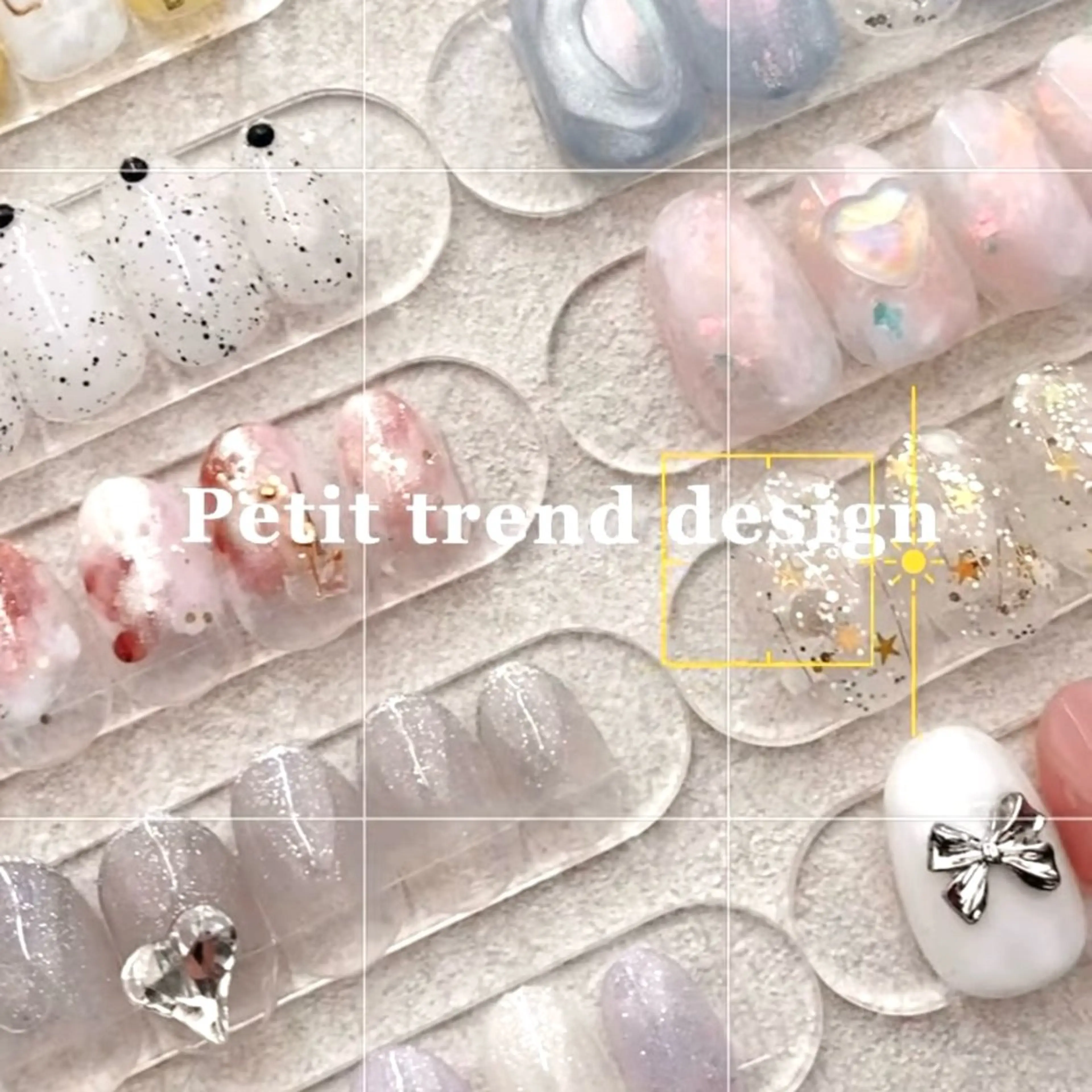 ネイル ハンドネイル フットネイル Nailsalon mui.所属・中家 亜紗子のネイルデザイン