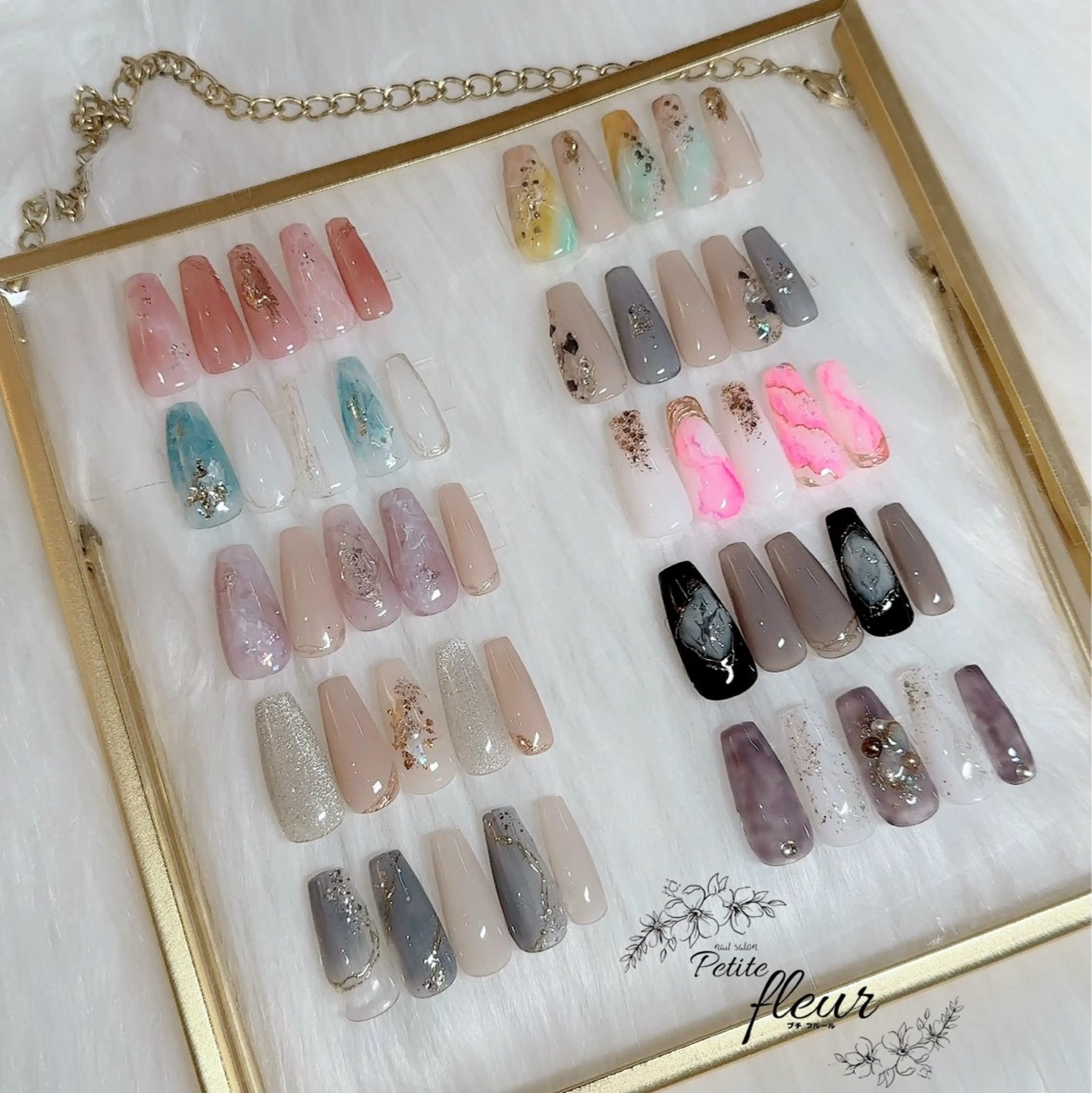 ネイル ニュアンスネイル ❁⃘*。Petite fleur❁⃘*りさのネイルデザイン