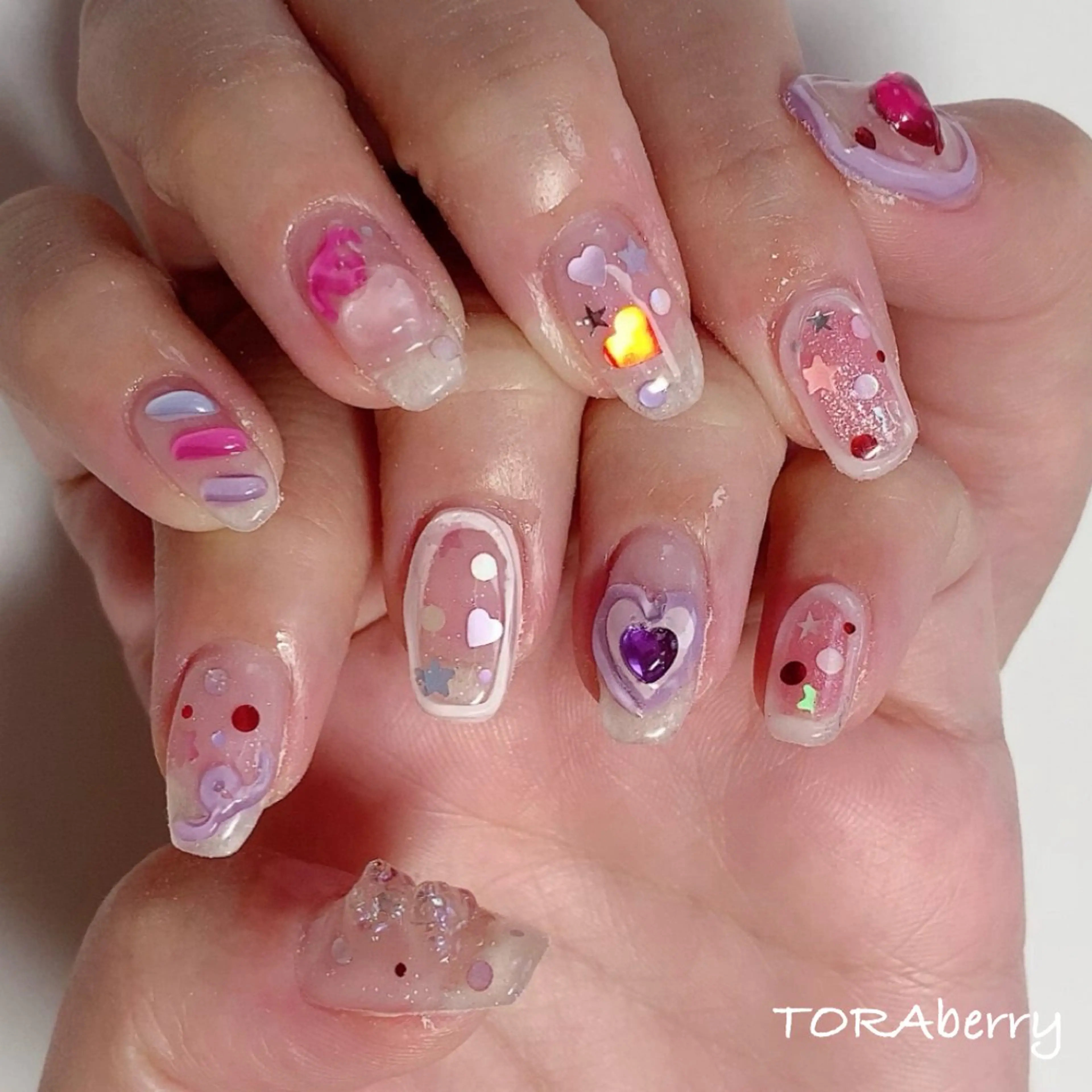 ネイル ハンドネイル ネイリスト なつみのネイルデザイン