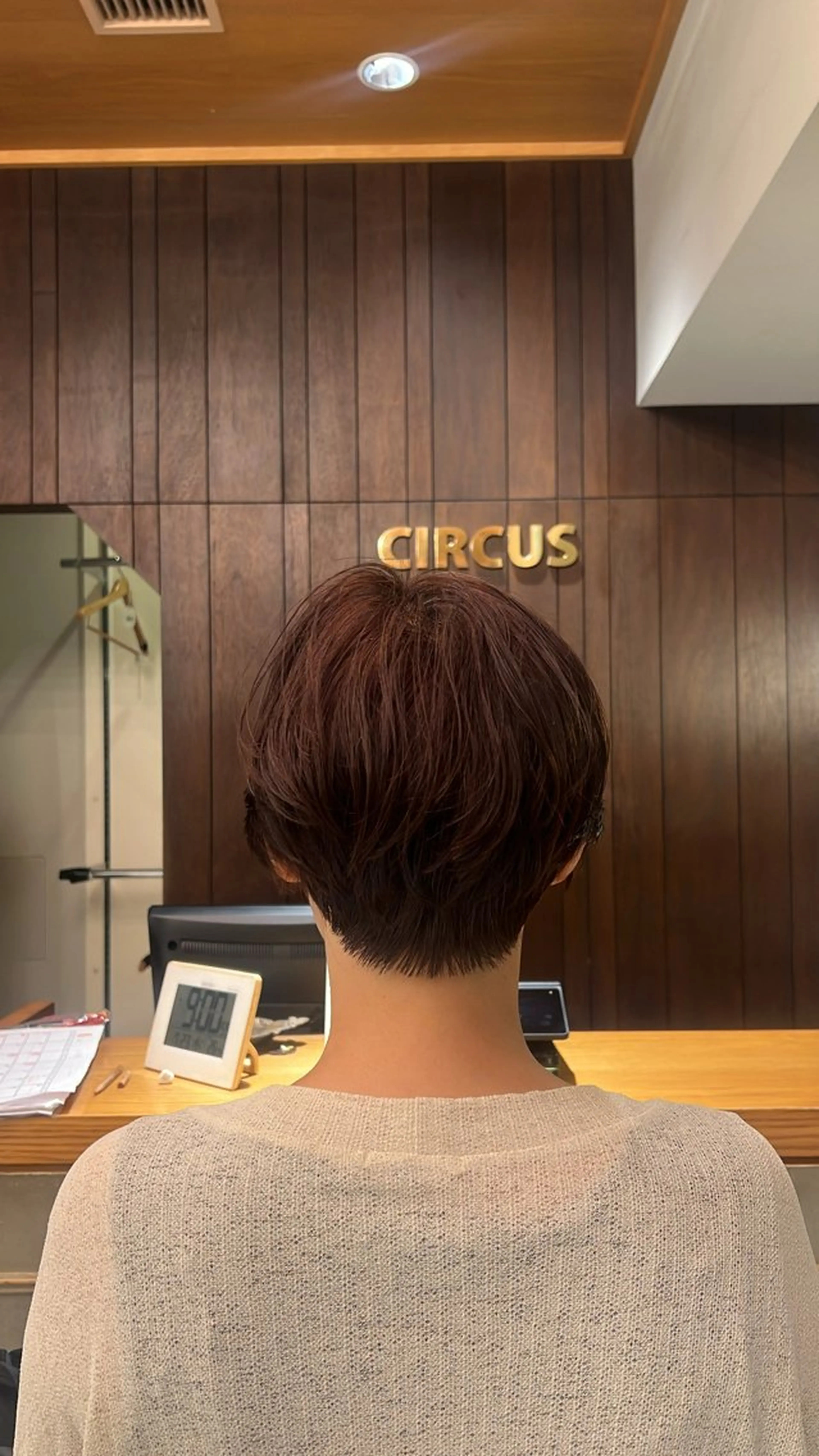 ショート 似合わせカット ショートヘア レイヤースタイル /宮本セナのヘアスタイル