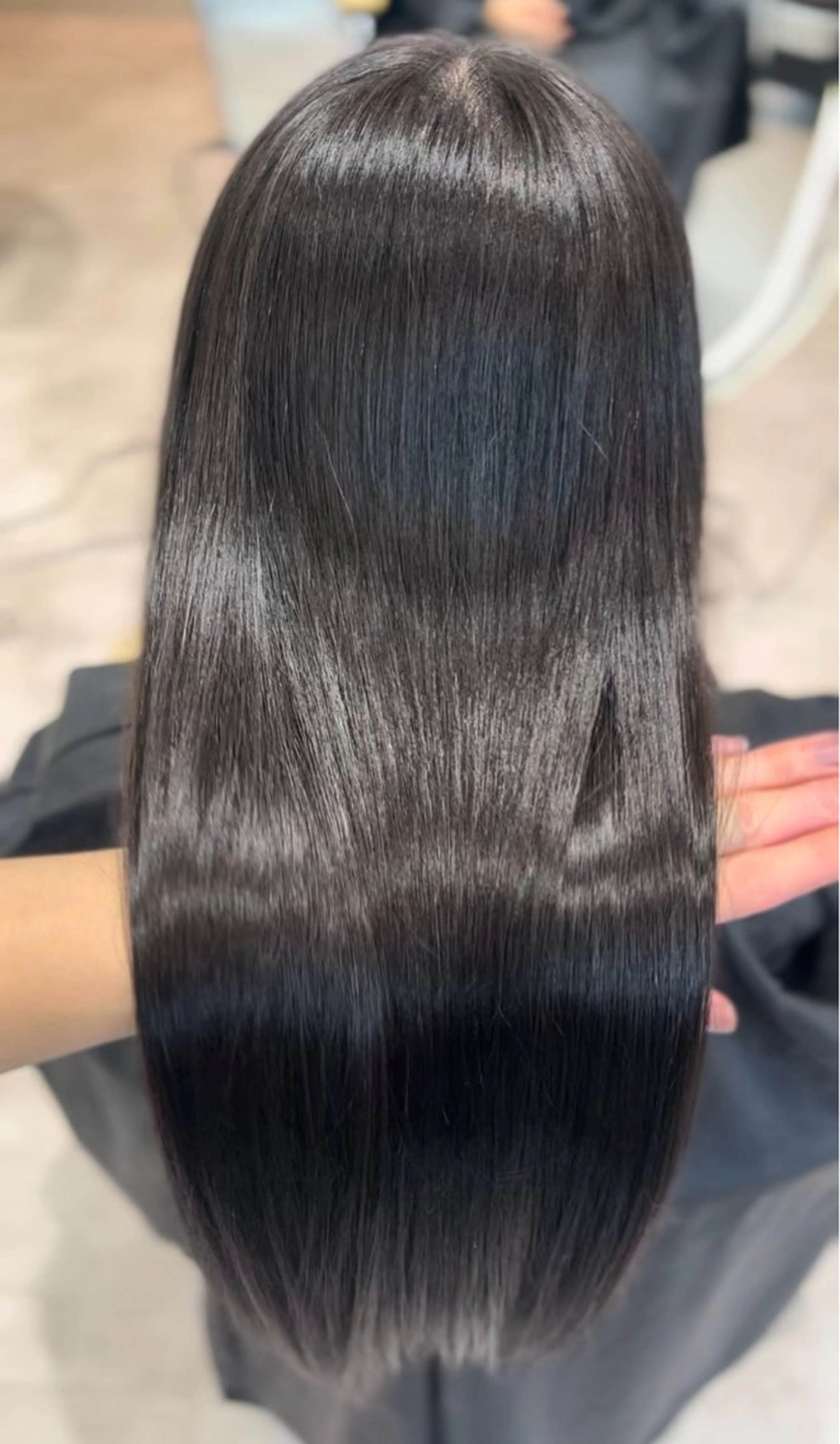 カラー ヘアカラー トリートメント 韓国ヘア/ベージュ カラー/髪質改善/涼のヘアスタイル