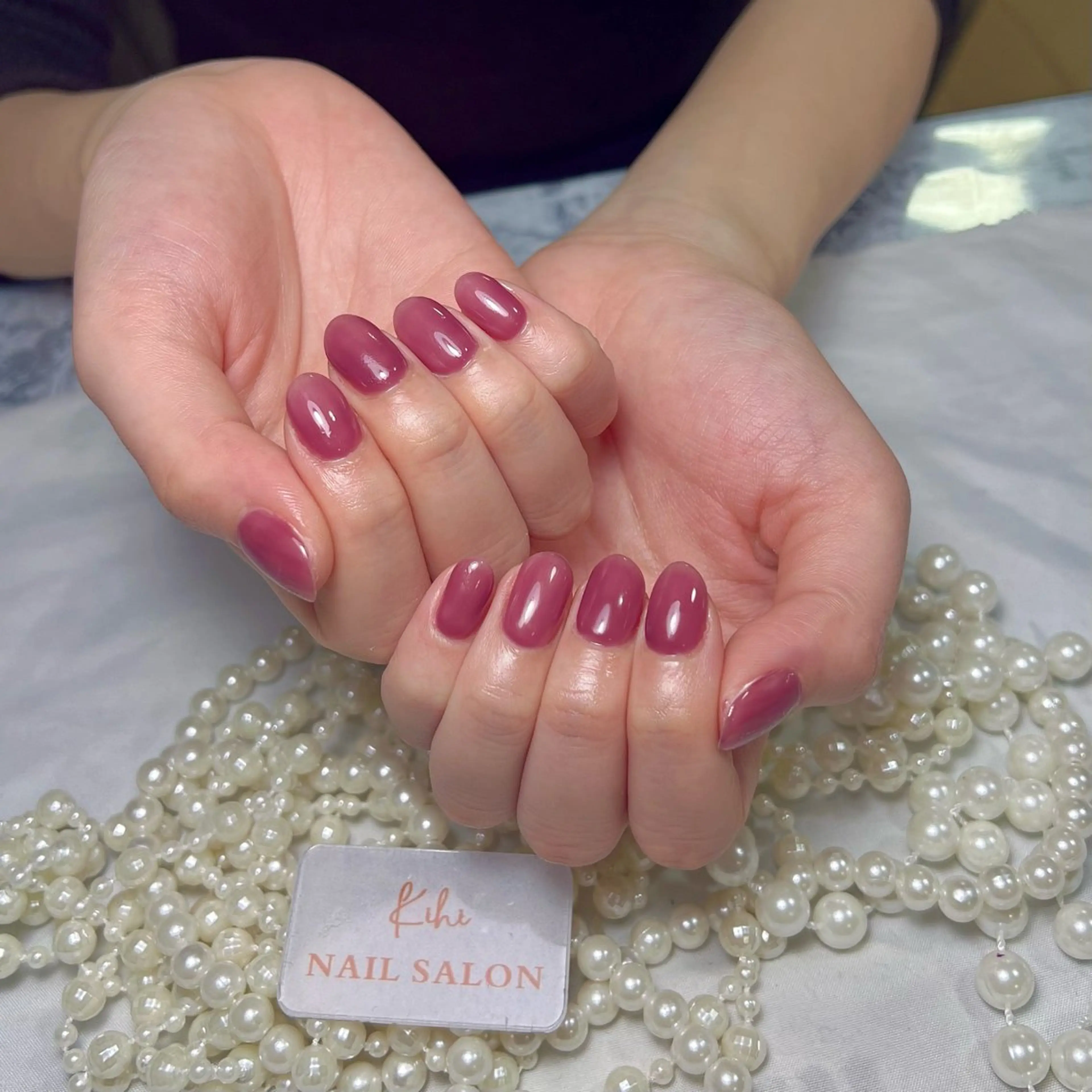 ネイル アートネイル フレンチネイル ジェルネイル グラデーション 韓国ネイル 村中 ハナのネイルデザイン