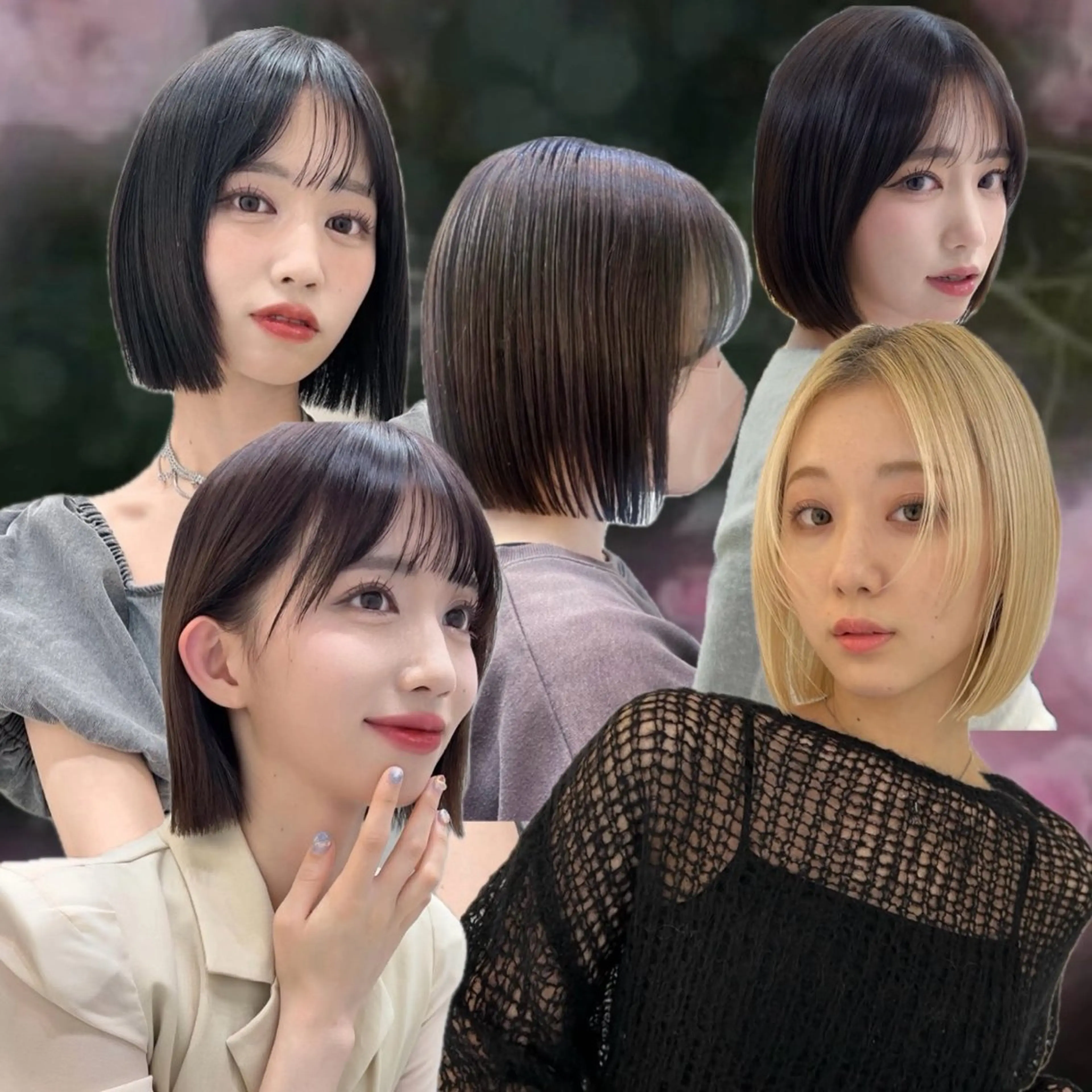 ショート 切りっぱなしボブ ボブ カット ヘアカラー Mizuki /SOYONのヘアスタイル