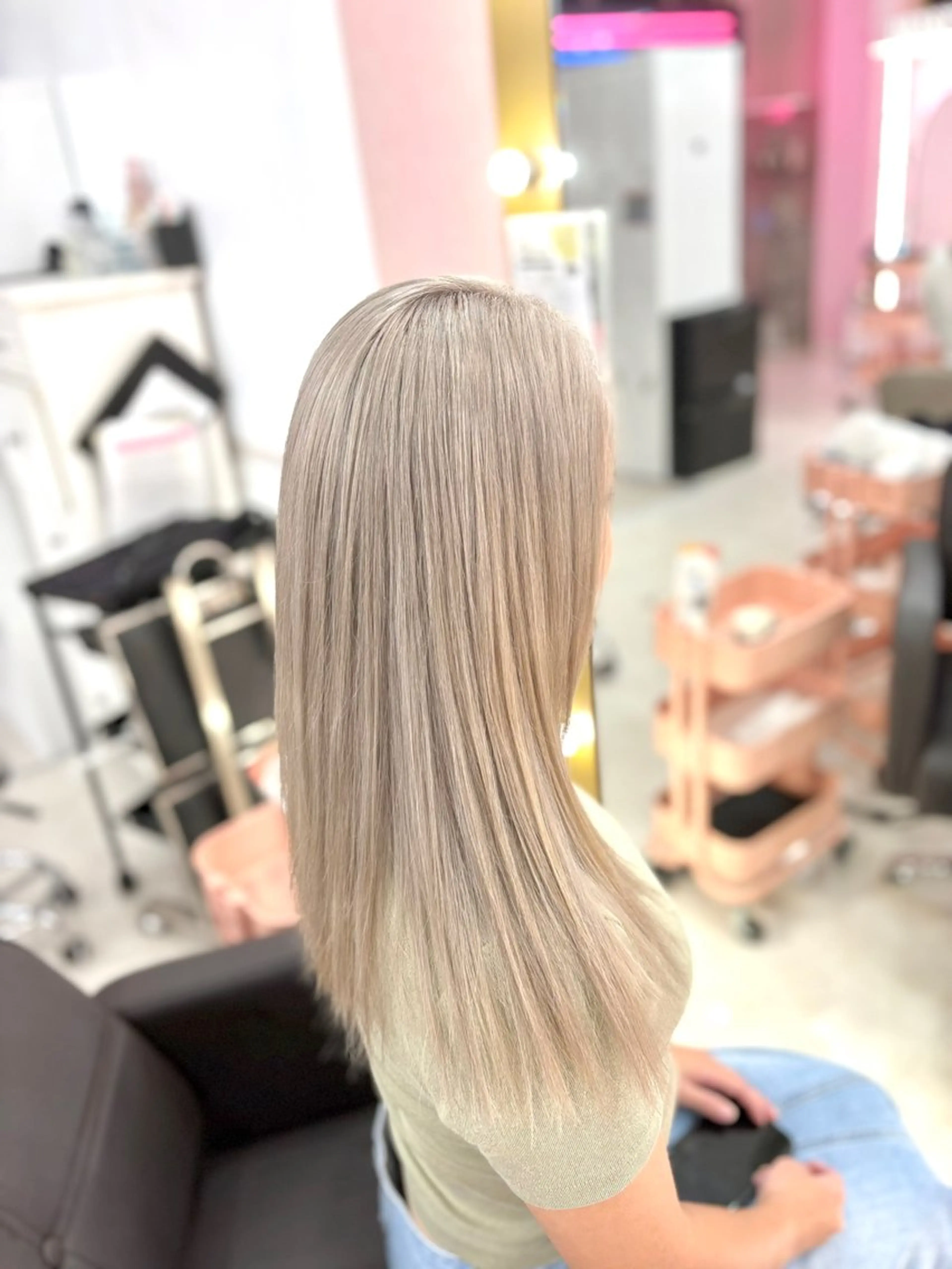 ロング カラー 甘ふわgirly🎀 ハイトーン🤍Ramのヘアスタイル